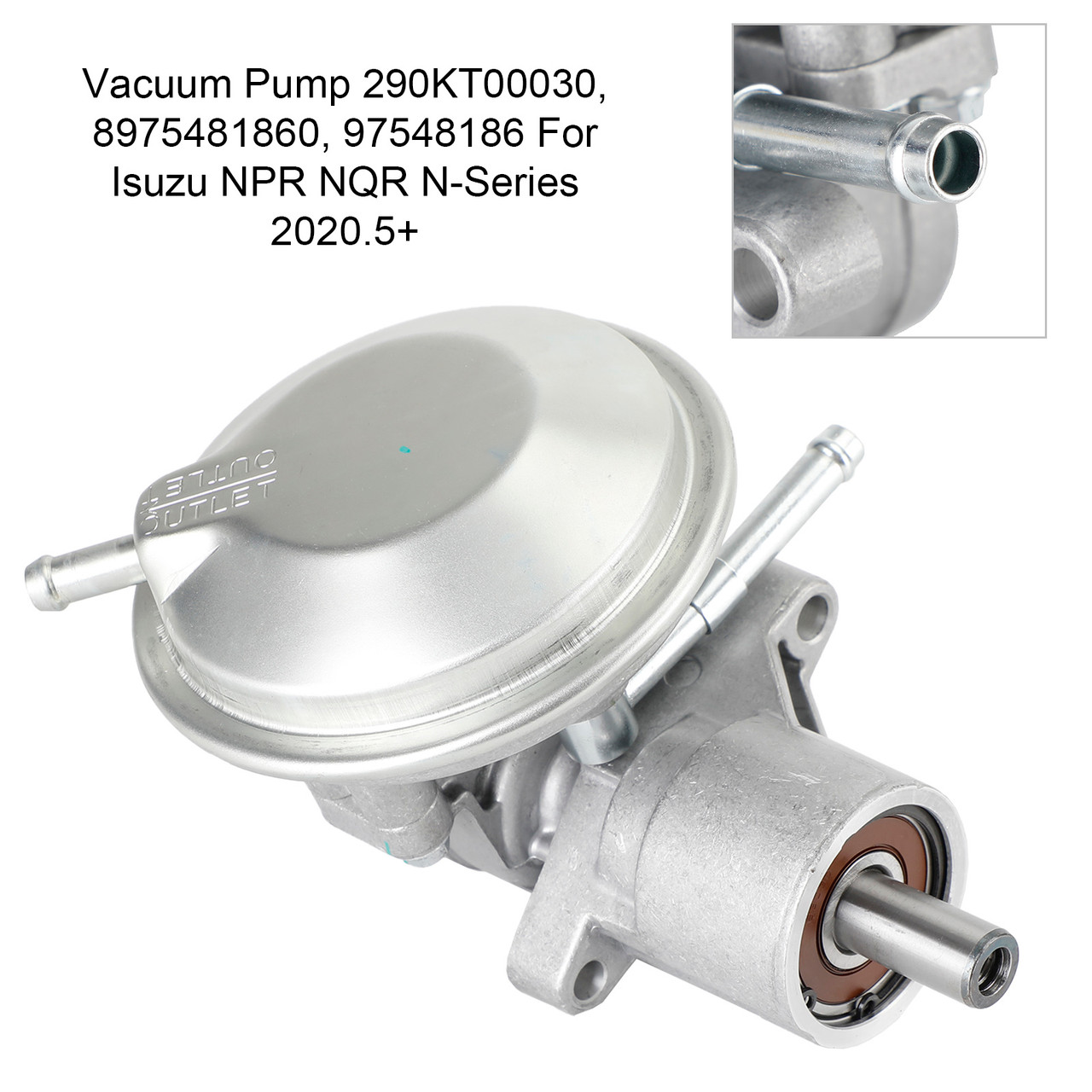 Vacuum Pump 290KT00030, 8975481860, 97548186 For Isuzu NPR NQR N-Series 2020.5+