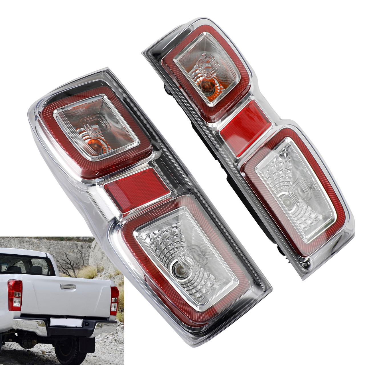 L+R Led Tail Light Lamp For Isuzu D-max Pickup 2020-2022