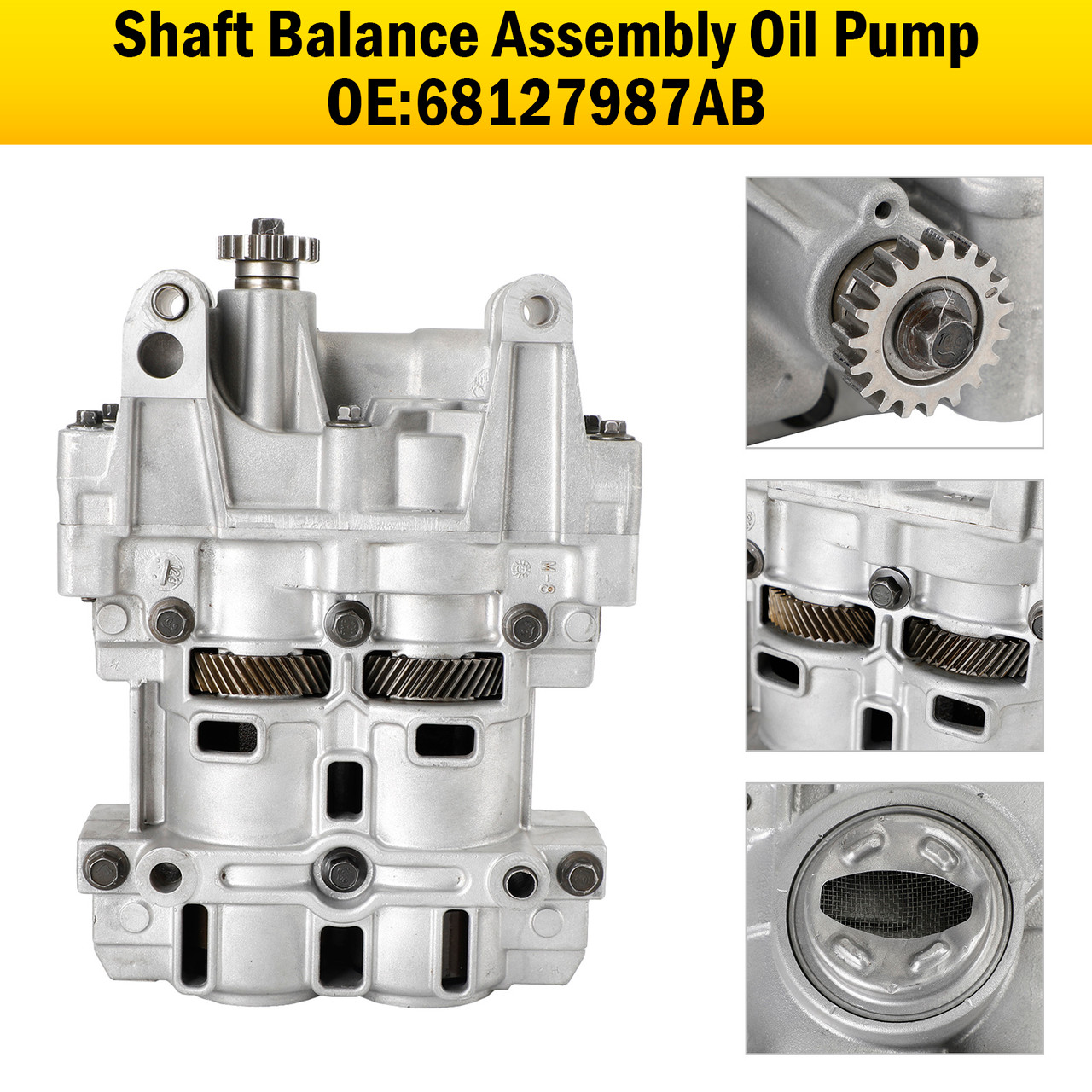 2007-2011 Dodge Caliber with 2.4L EngineShaft Balance Assembly Oil Pump 68127987AB