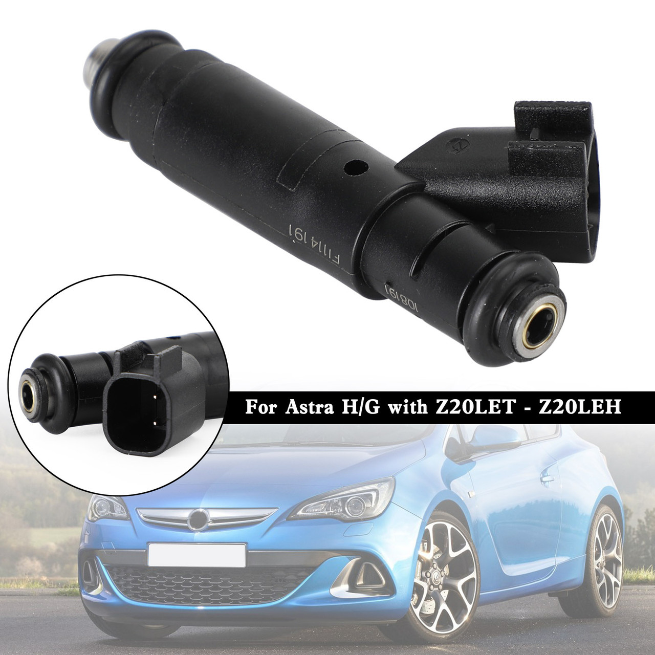 1PCS Fuel Injector Fit Vauxhall VXR Z20LEH Z20LET GSI ASTRA Fit Opel 630CC