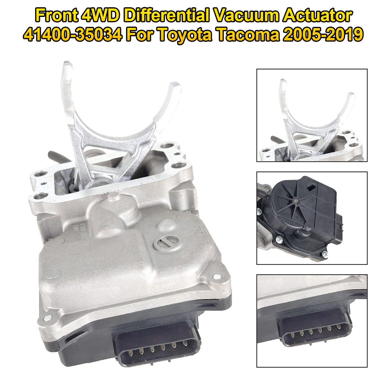 Front 4WD Differential Vacuum Actuator 41400-35034 For Toyota Tacoma 2005-2019
