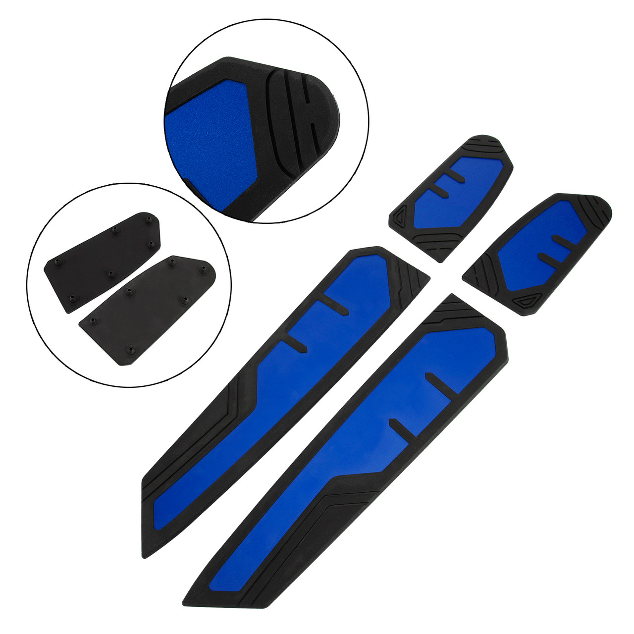 2018-2022 HONDA FORZA NSS 300/350 Footboard Foot Rest Pad Peg Pedal Mat Plate Blue 2018-2022 HONDA FORZA NSS 300/350 Footboard Foot Rest Pad Peg Pedal Mat Plate Blue