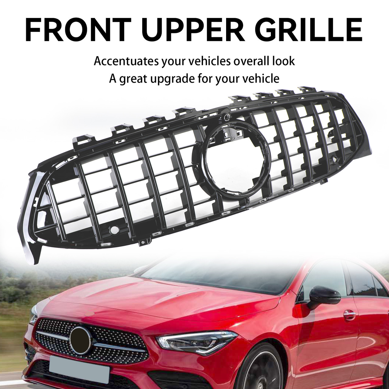 2020-2023 Mercedes CLA Class W118 C118 GTR Front Bumper Grille Grill