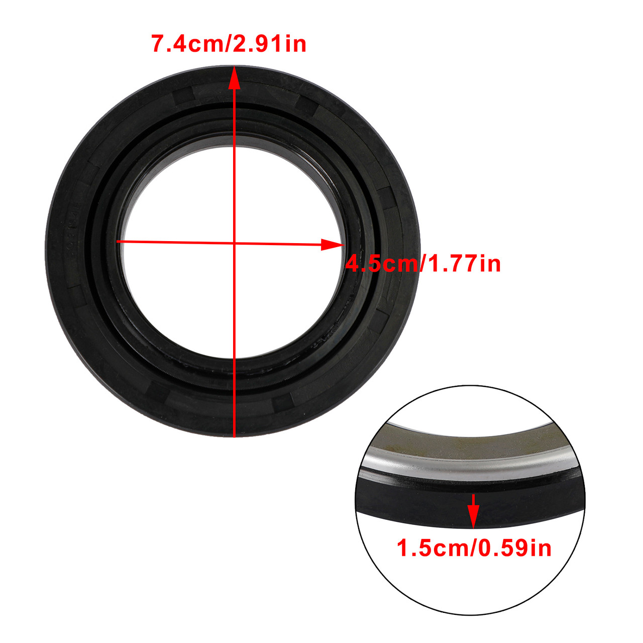 31393-43530 Front Axle Oil Seal For Kubota Tractor L5060 L5240
