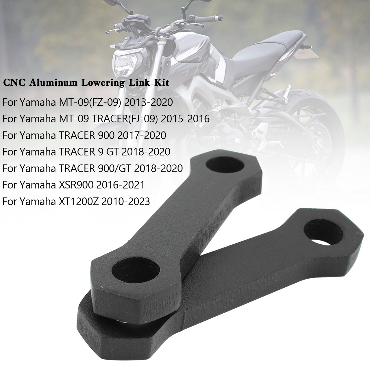 専用⑮ CNC Aluminum Lowering Link Kit For Yamaha MT-09 TRACER 900 XSR900