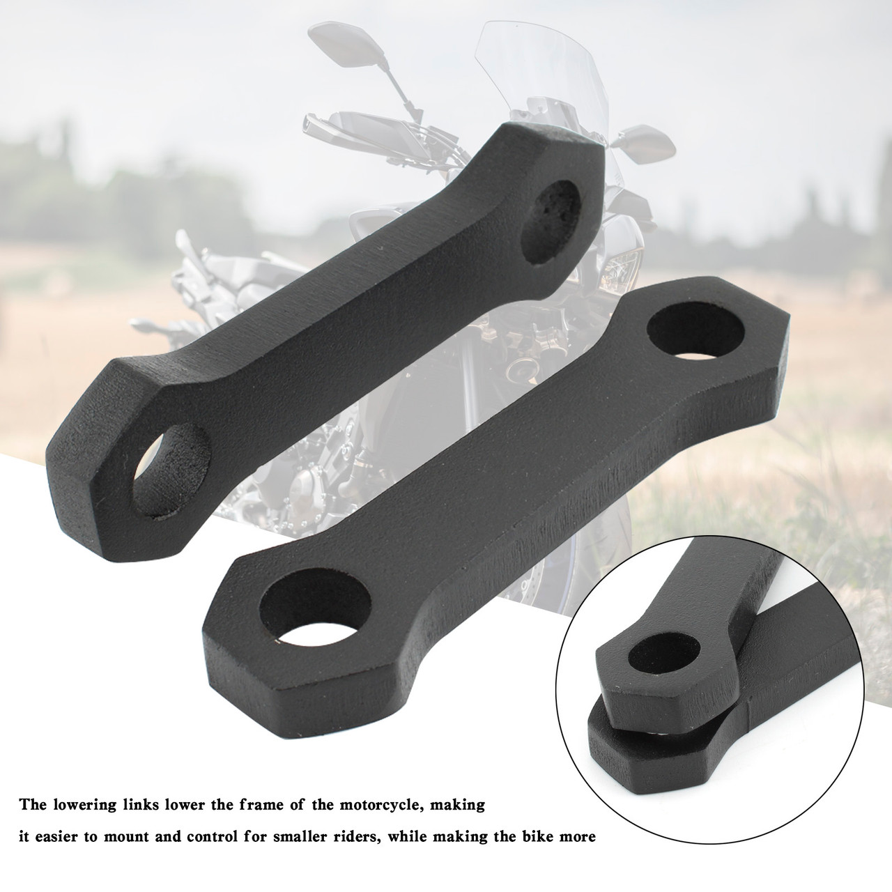 CNC Aluminum Lowering Link Kit For Yamaha MT-09 TRACER 900 XSR900