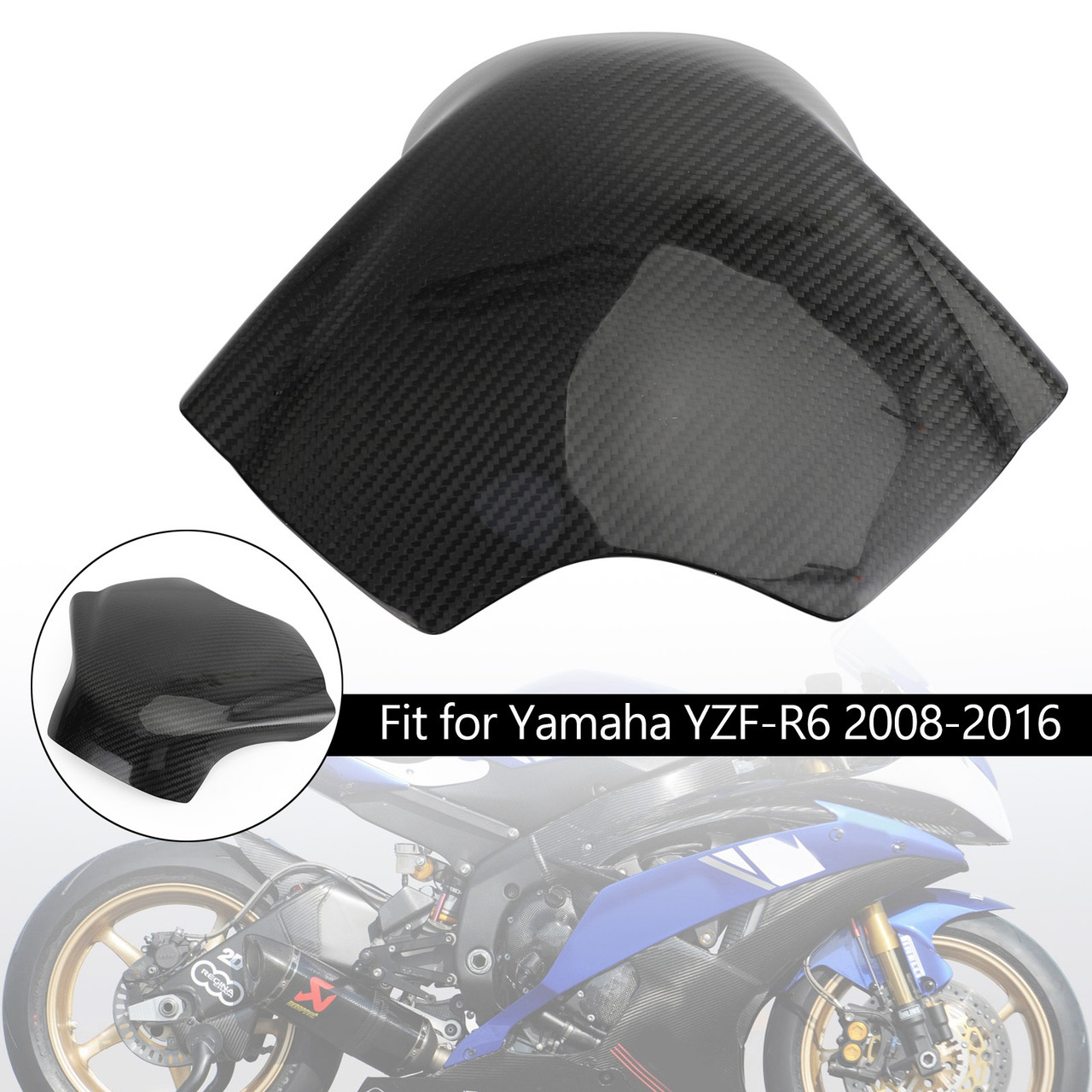 Gas Tank Cover Panel Fairing Protector For Yamaha YZF-R6 2008-2016