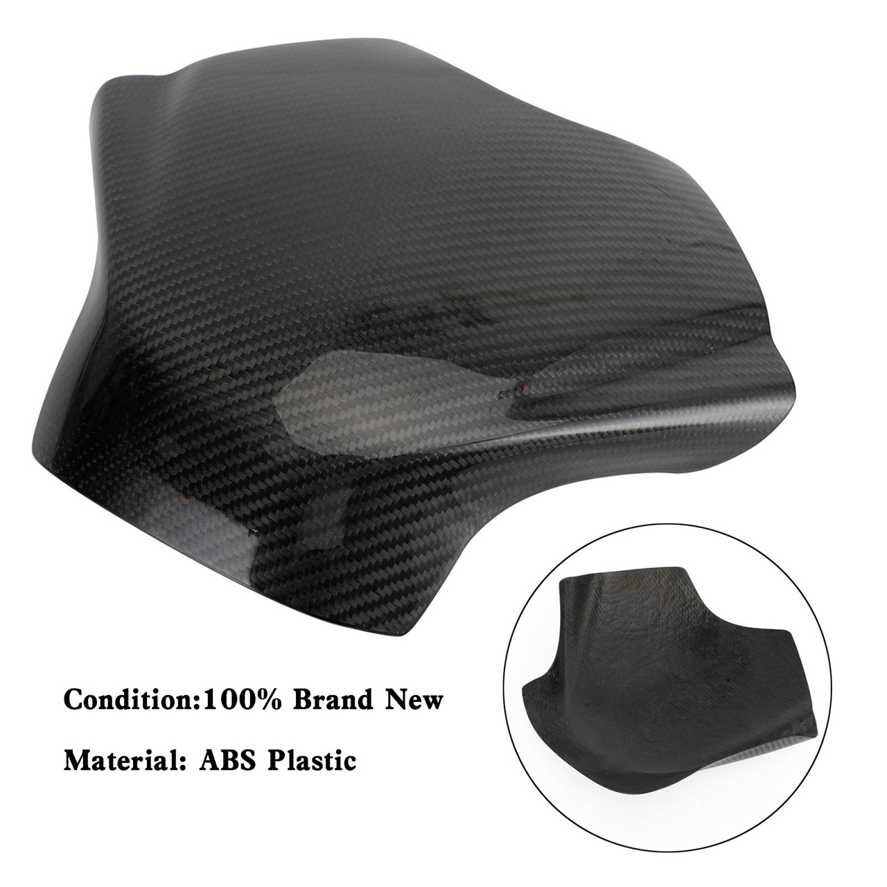 Gas Tank Cover Panel Fairing Protector For Yamaha YZF-R6 2008-2016 Carbon