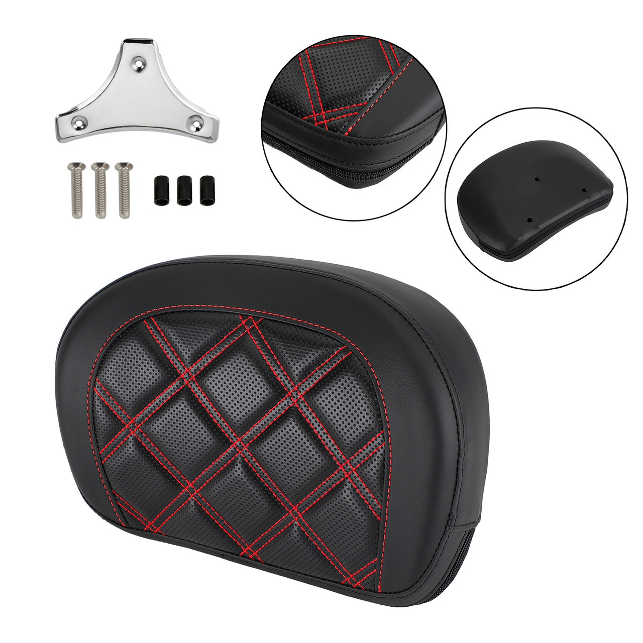 Low Rider FXLR Deluxe FLDE 18-2020 Driver Rider Sissy Bar Seat Backrest Pad
