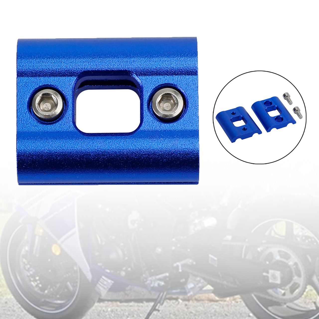 Throttle Cable Clamp Case Holder fit Yamaha YZF-R15 V3.0 2017-2019 BLUE