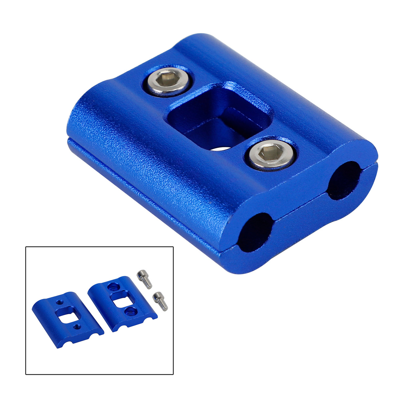 Throttle Cable Clamp Case Holder fit Yamaha YZF-R15 V3.0 2017-2019 BLUE