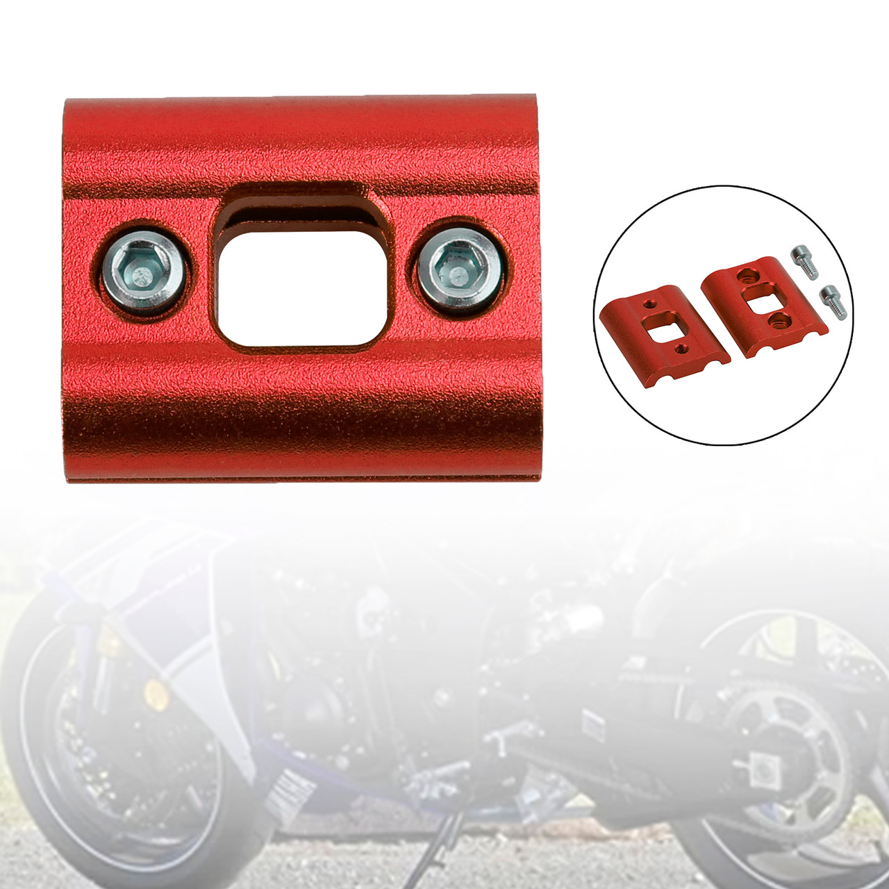 Throttle Cable Clamp Case Holder fit Yamaha YZF-R15 V3.0 2017-2019 RED