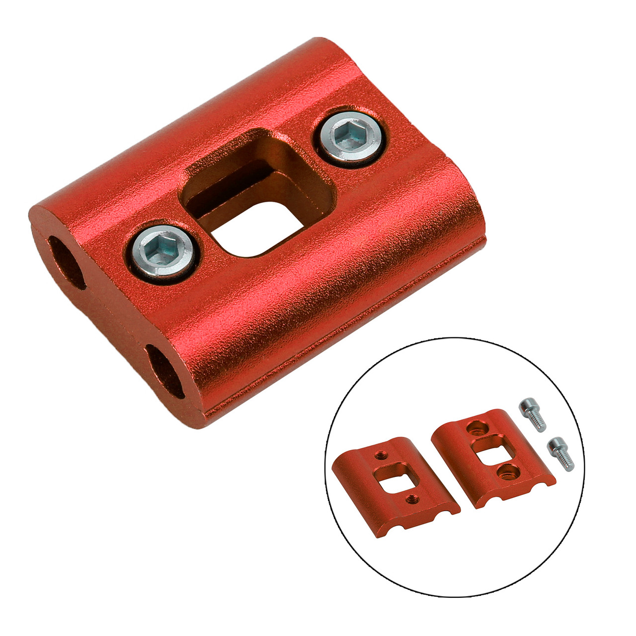 Throttle Cable Clamp Case Holder fit Yamaha YZF-R15 V3.0 2017-2019 RED