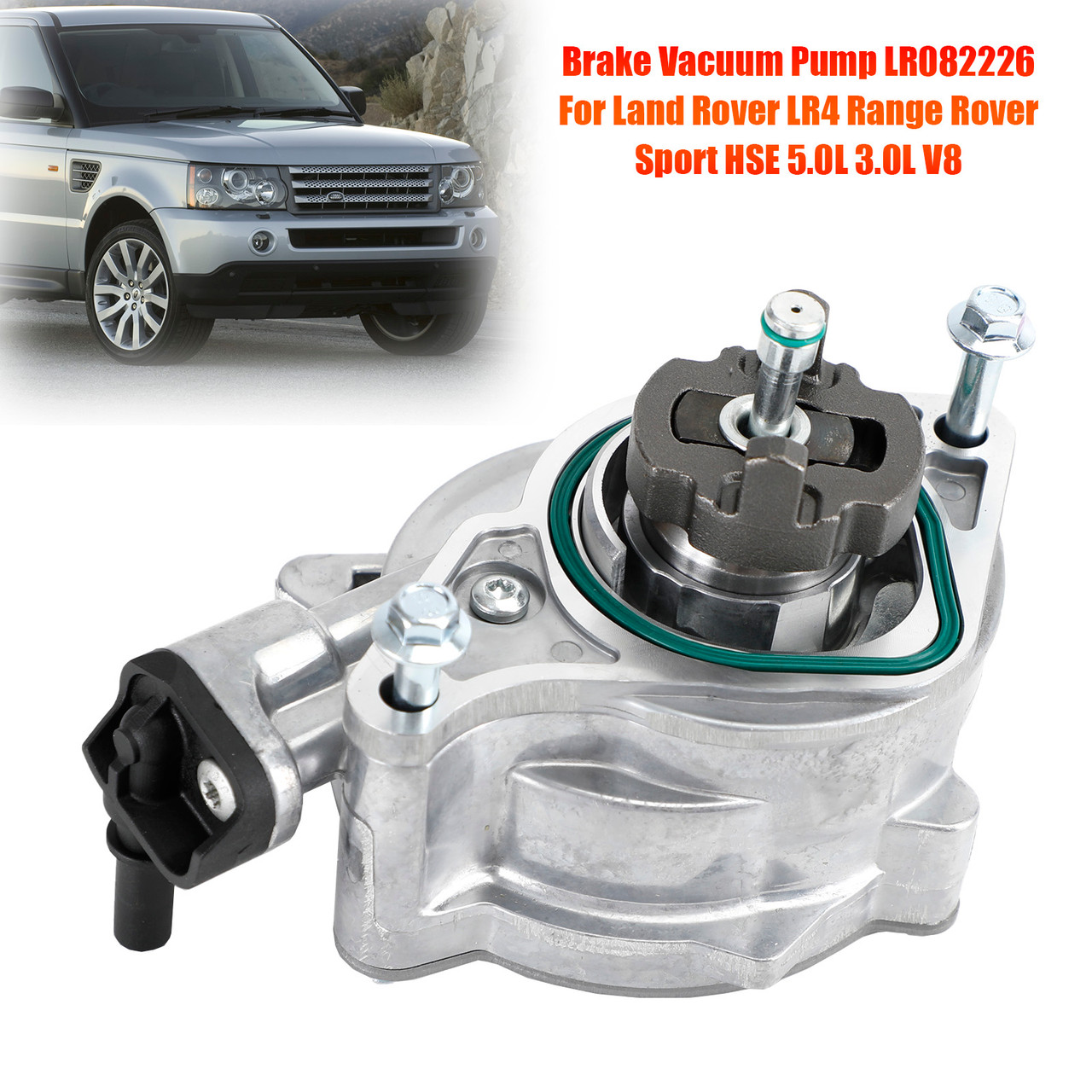 Brake Vacuum Pump LR082226 Land Rover LR4 Range Rover Sport HSE 5.0L 3.0L V8