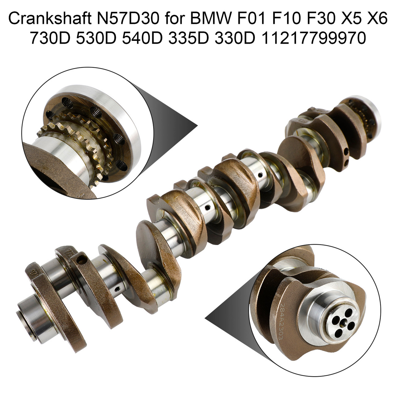 BMW X5 (F15, F85) 2013-2018 Crankshaft N57D30 11217799970