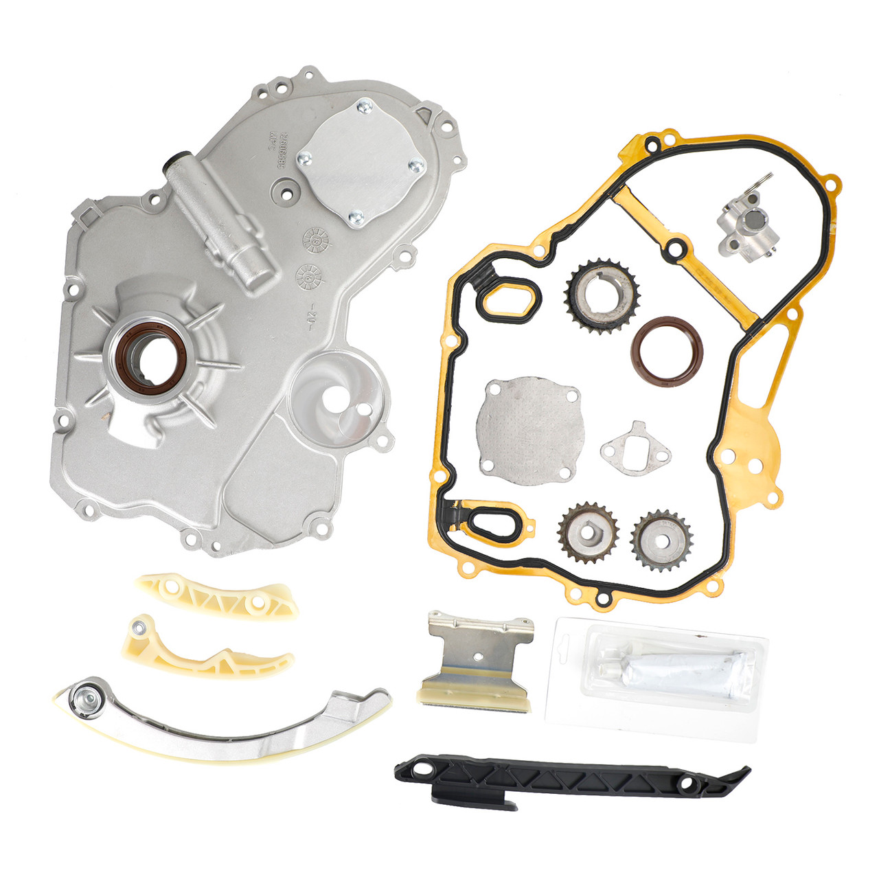 2008-2010 CHEVROLET MALIBU 2.4L Timing Chain Kit Oil Pump Selenoid Actuator Gear Cover Kit