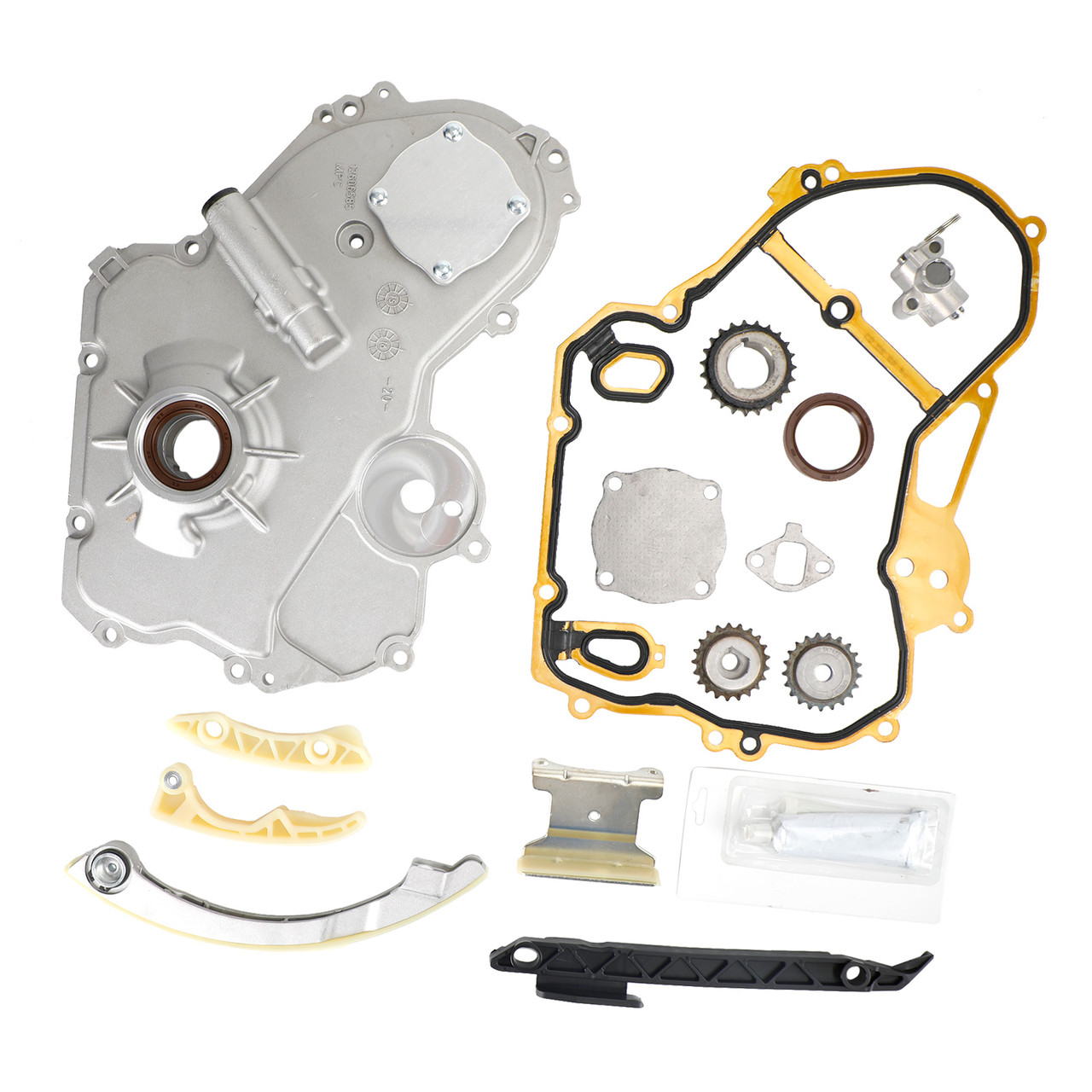 2007 PONTIAC G5 2.4L Timing Chain Kit Oil Pump Selenoid Actuator Gear Cover Kit