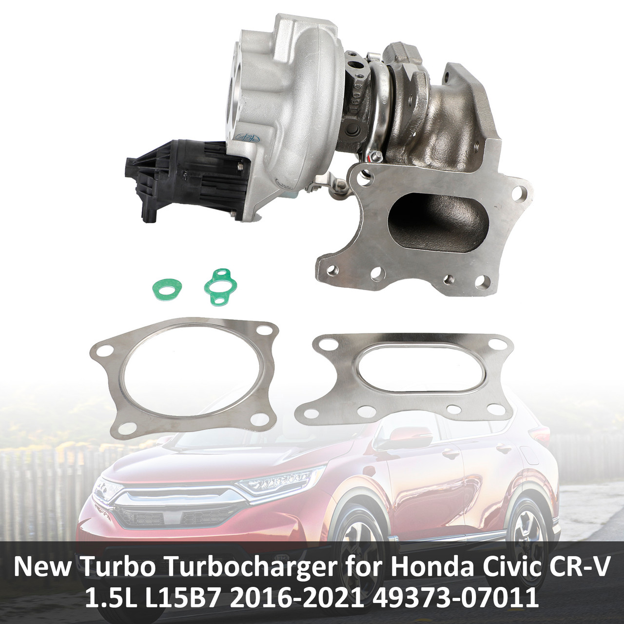 2016-2021 Honda Civic CR-V 1.5L L15B7 Turbo Turbocharger 49373
