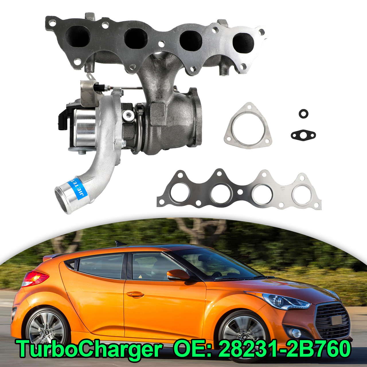 2015- Hyundai Tucson K03 TurboCharger 1.6L 204HP 2012-17 28231-2B760