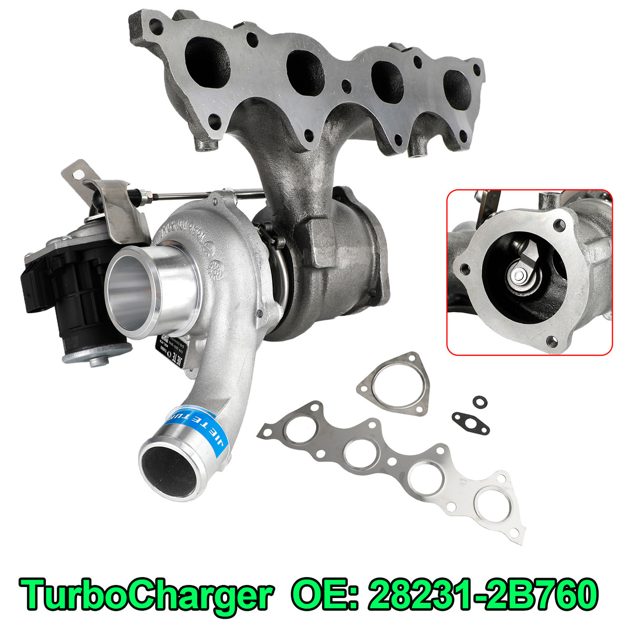 2015- Hyundai Tucson K03 TurboCharger 1.6L 204HP 2012-17 28231-2B760