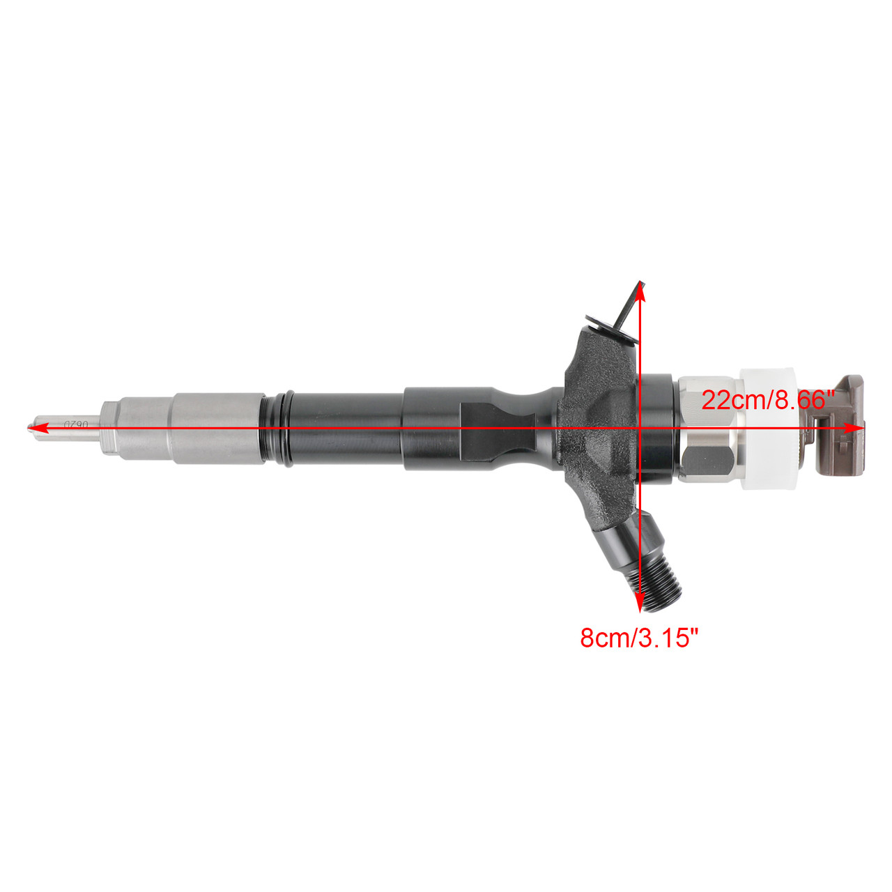 1PCS Fuel Injector 23670-30140 Fit Toyota Hilux 1KD-FTV 2KD-FTV 2006+ 095000-6760