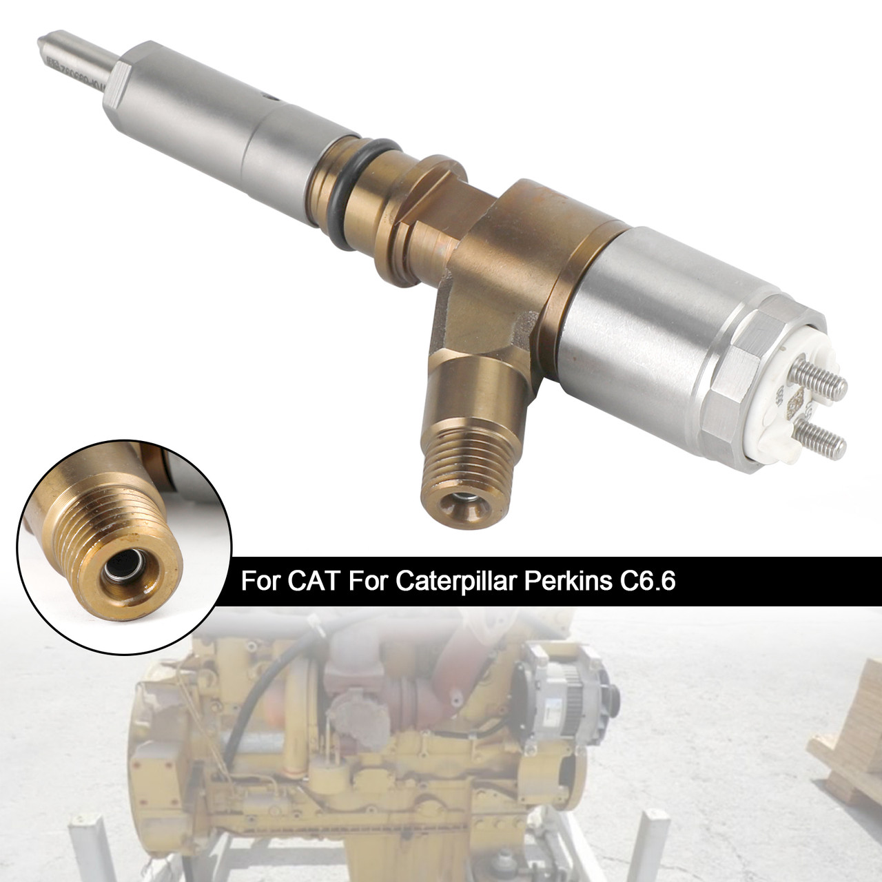 1PCS Fuel Injector 2645A747 Fit CAT Fit Caterpillar Perkins C6.6 320-0680