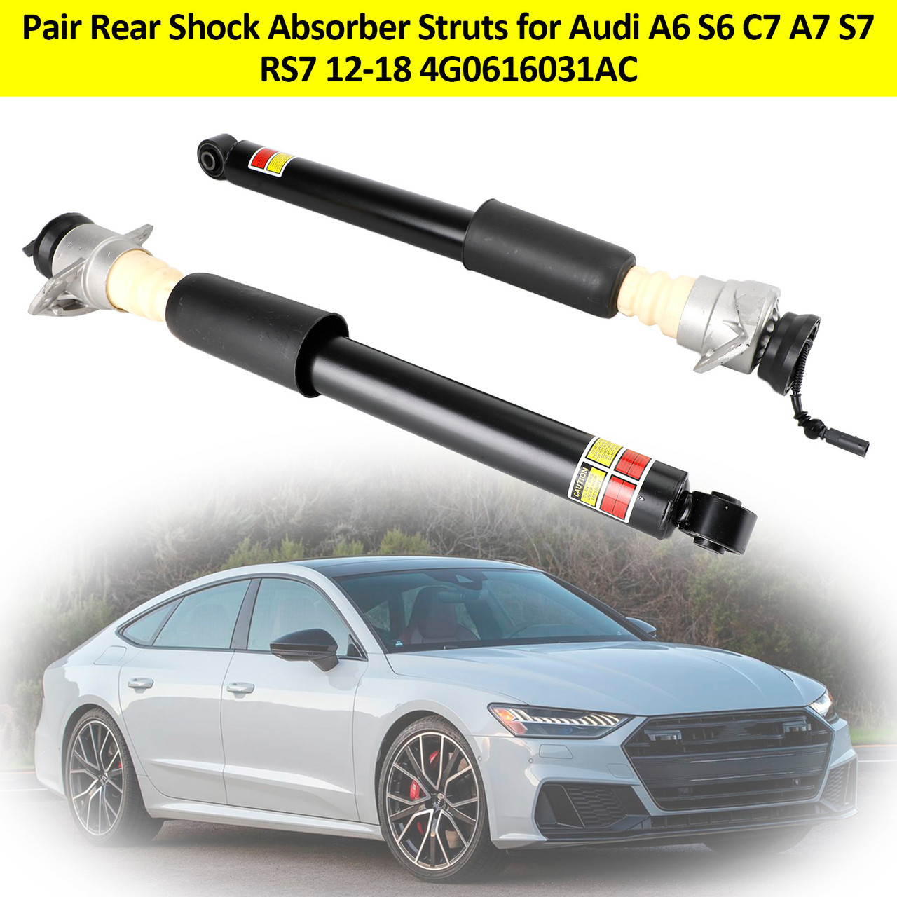 2012-2018 Volkswagen Phid Phideon(3E9) Pair Rear Shock Absorber Struts 4G0616031AC