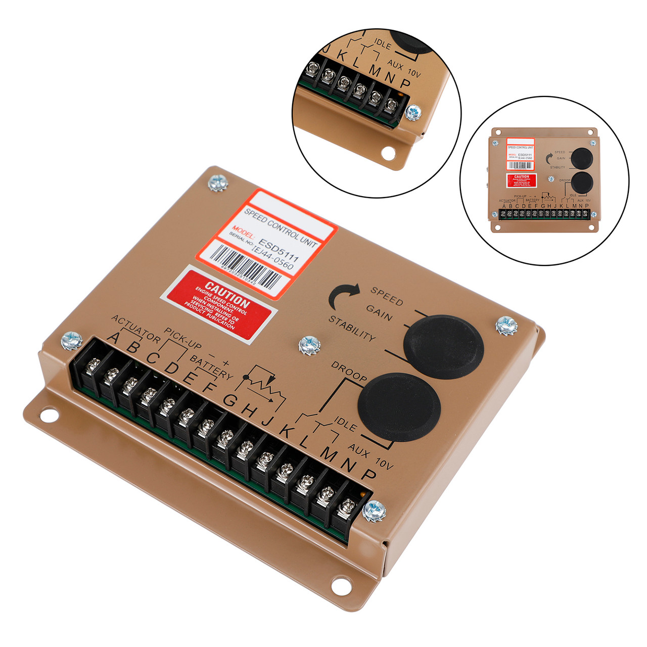 ESD5111 Generator Genset Parts Electronic Engine Speed Controller