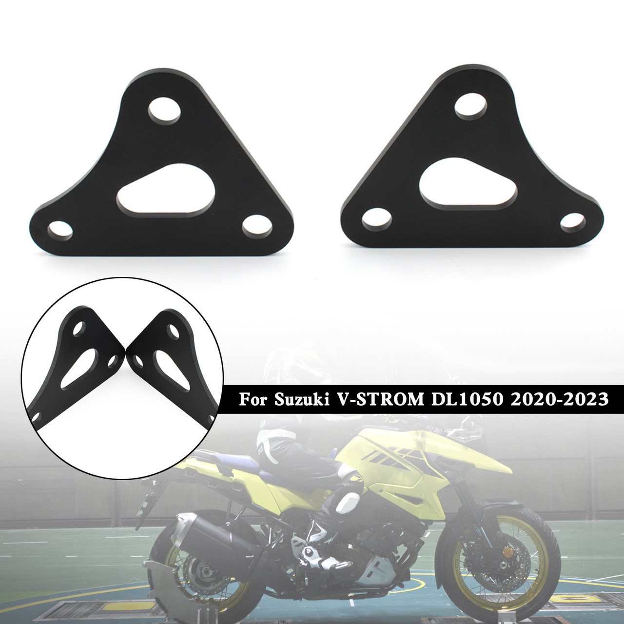 Adjustable CNC Aluminum Lowering Link Kit Suzuki V-STROM DL1050 2020-2023