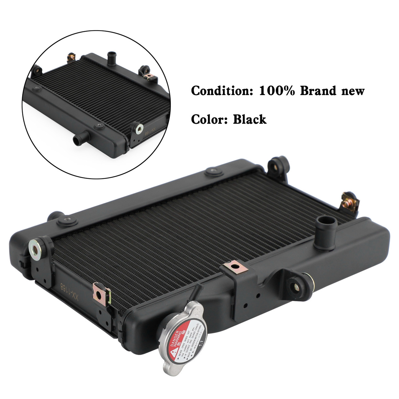 Aluminium Engine Radiator Cooler Cooling Honda Rebel 300 CMX300 2020-2023