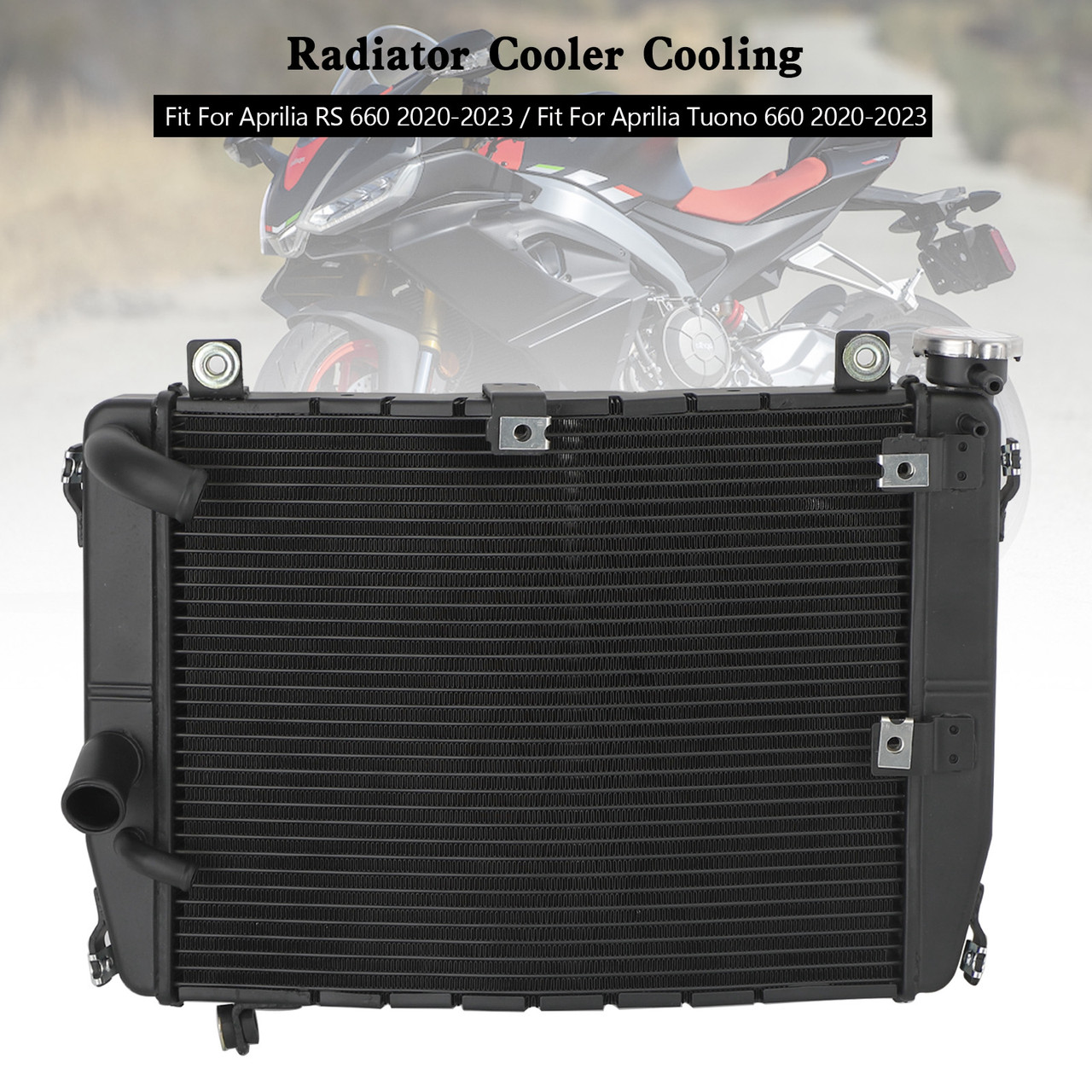 Aluminium Engine Radiator Cooler Cooling Aprilia RS660 Tuono 660 2020-2023