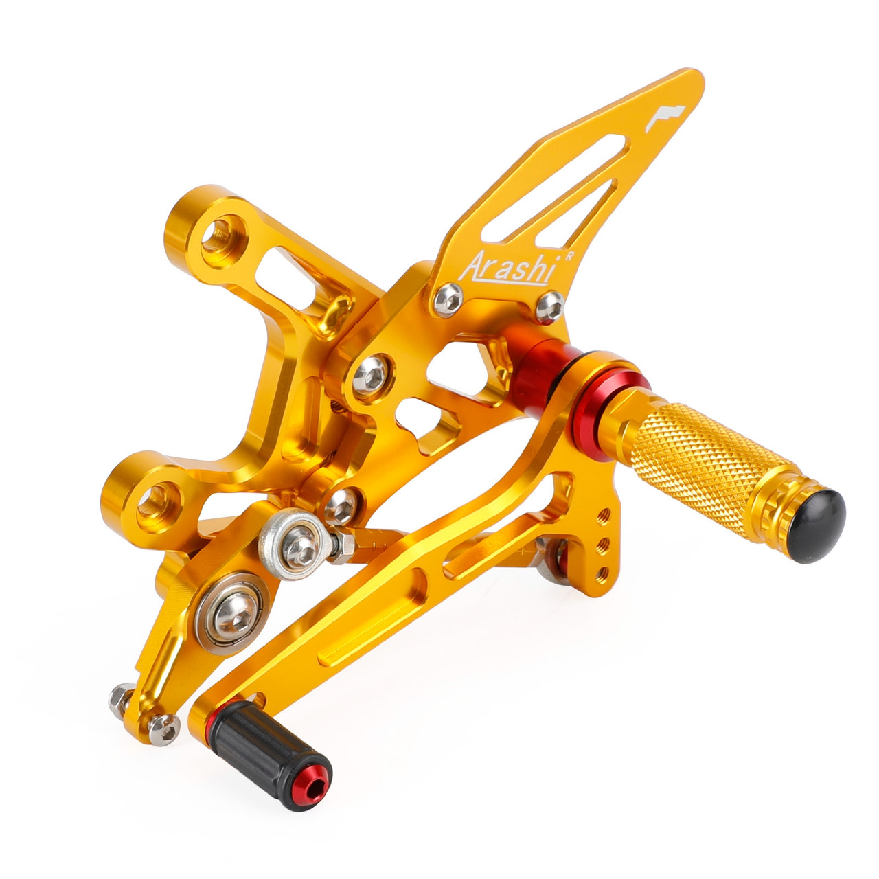 Racing Gold Rear Sets Footpegs Footrest Kawasaki Ninja ZX10R /ABS 2021-2023