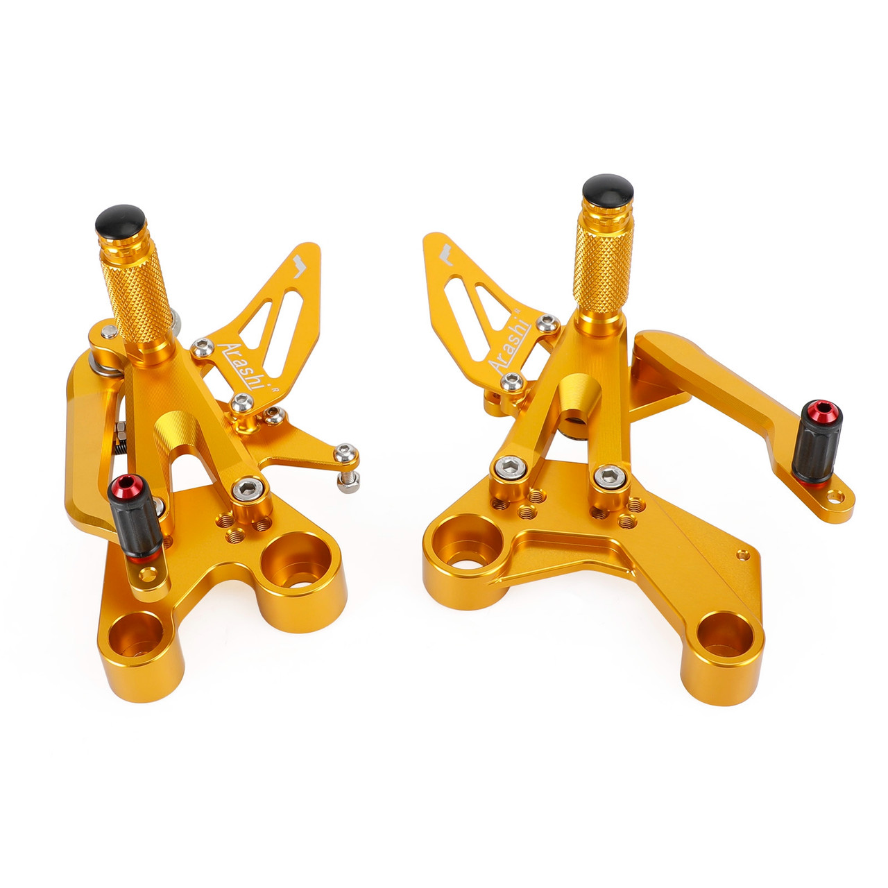 Racing Adjustable Rear Sets Rearsets Foot Pegs Gold Duke 890 790 2018-2023