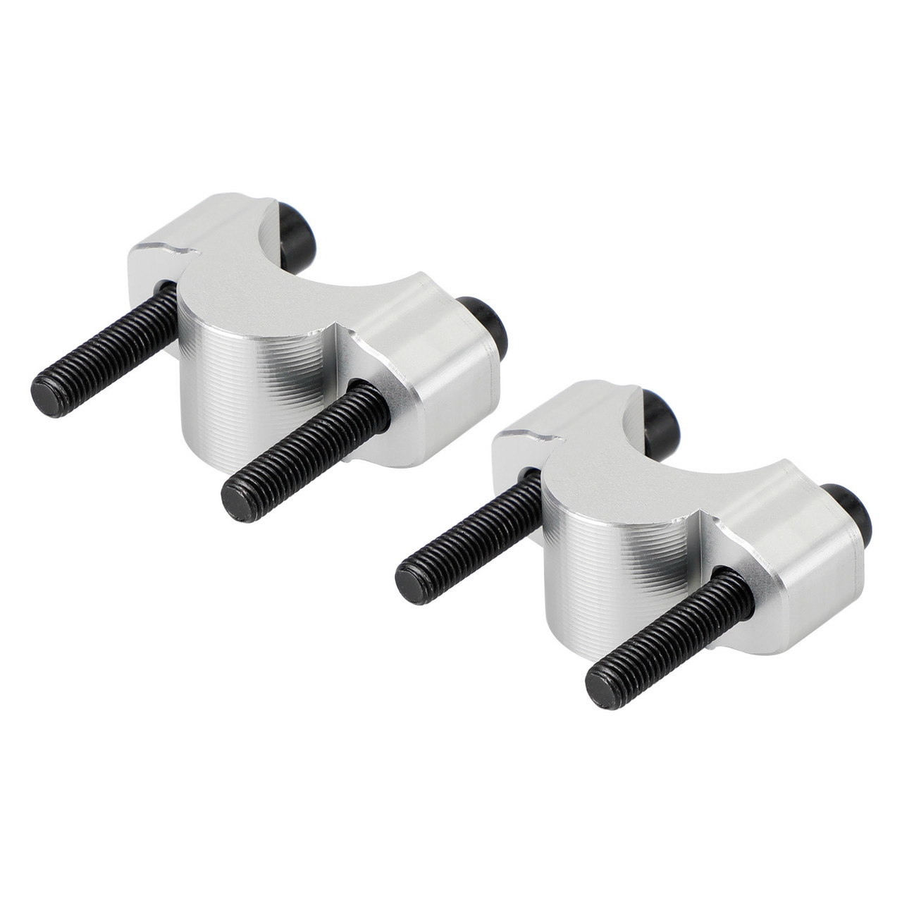 Aluminum Silver Handlebar Risers 20mm Fits Yamaha Tenere 700 T700 T7 ...