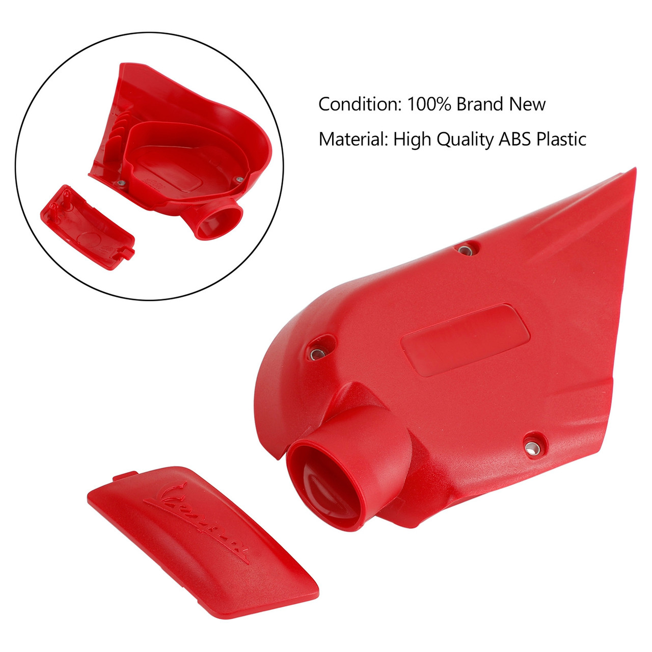 Engine Guard Gearbox Transmission Cover Vespa Sprint Primavera 150 RED