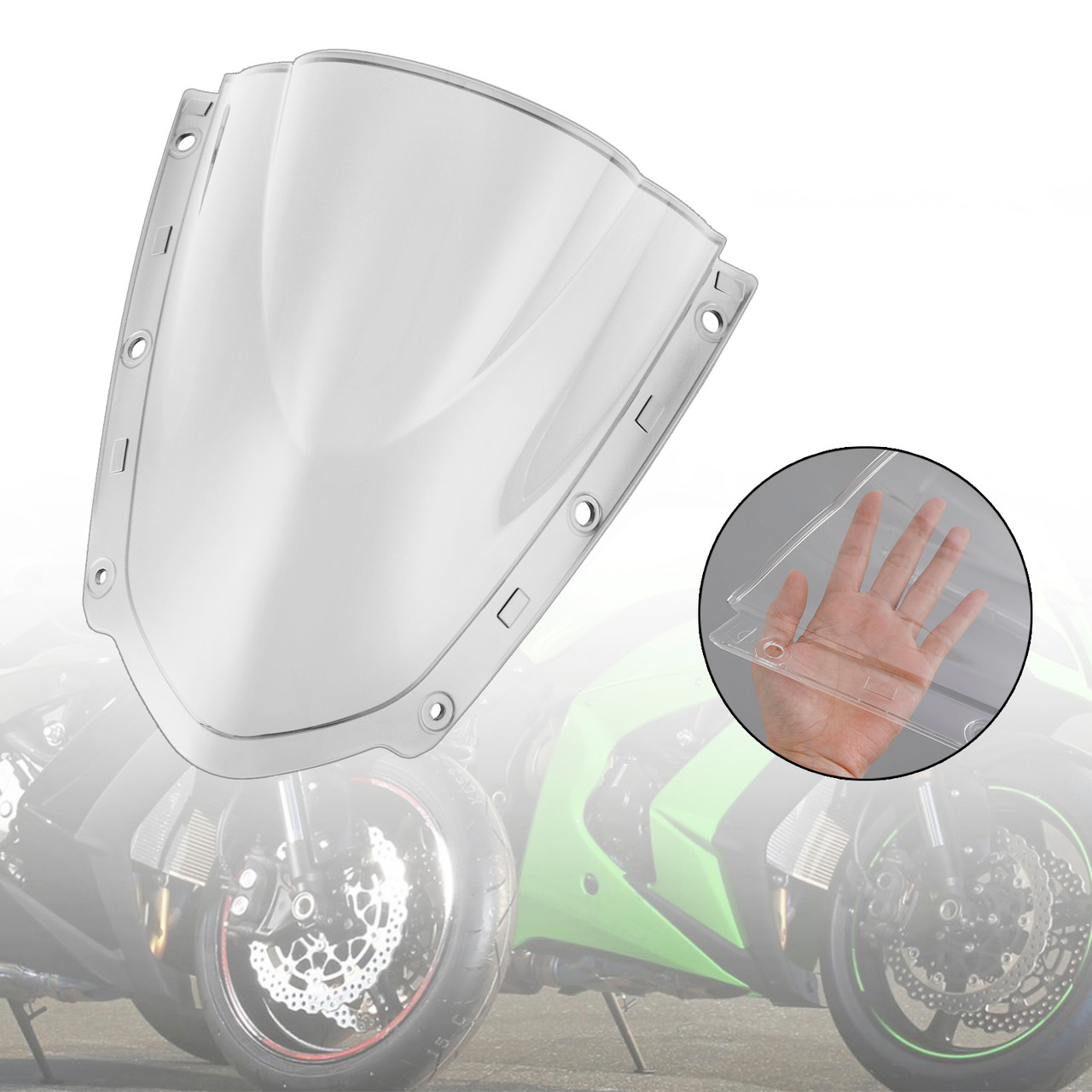 2021-2024 Kawasaki Ninja ZX-10R Windshield Windscreen Protector CLE