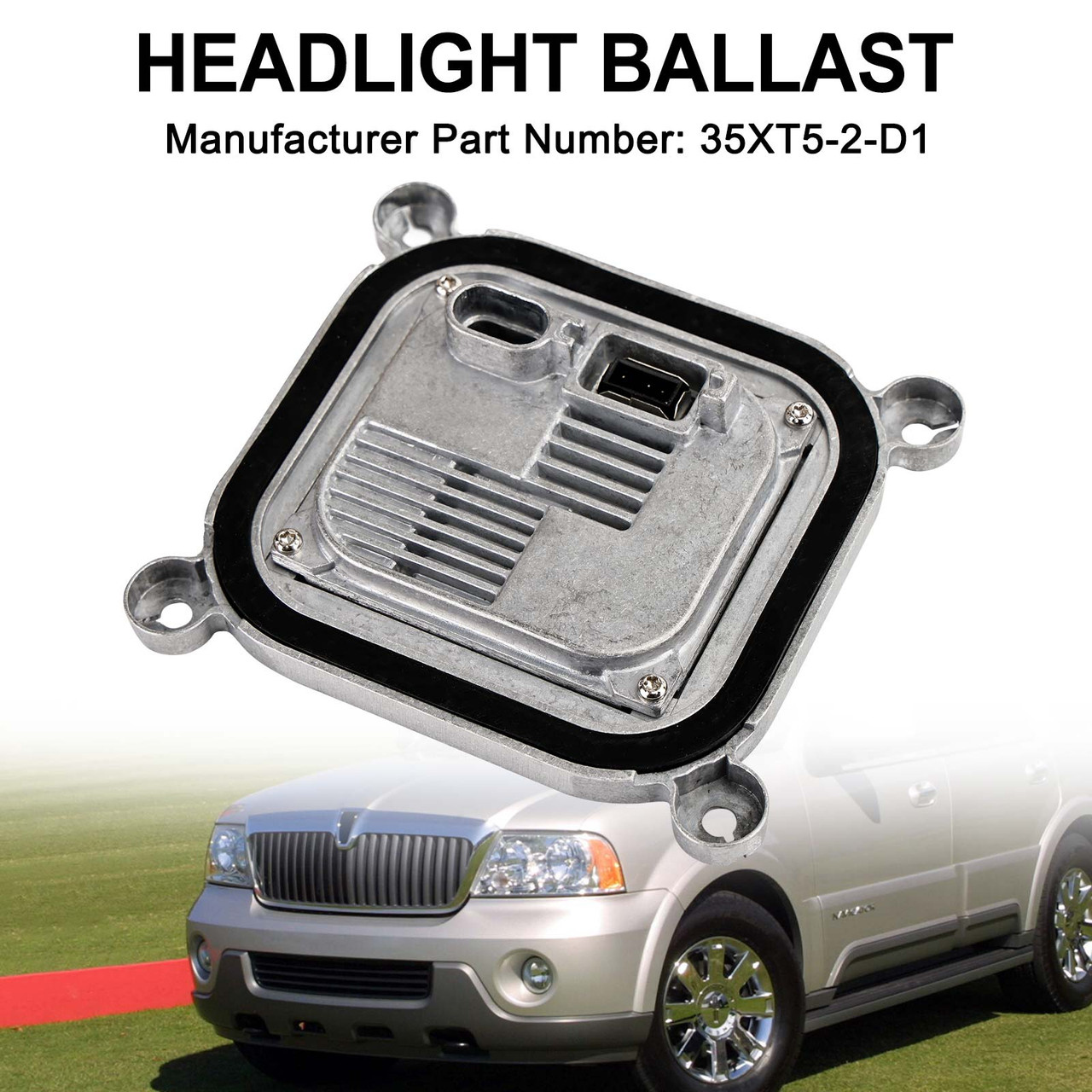 Xenon HID Headlight Ballast 12V 35XT5-2-D1 For Lincoln Navigator 5.4L 2003-2012