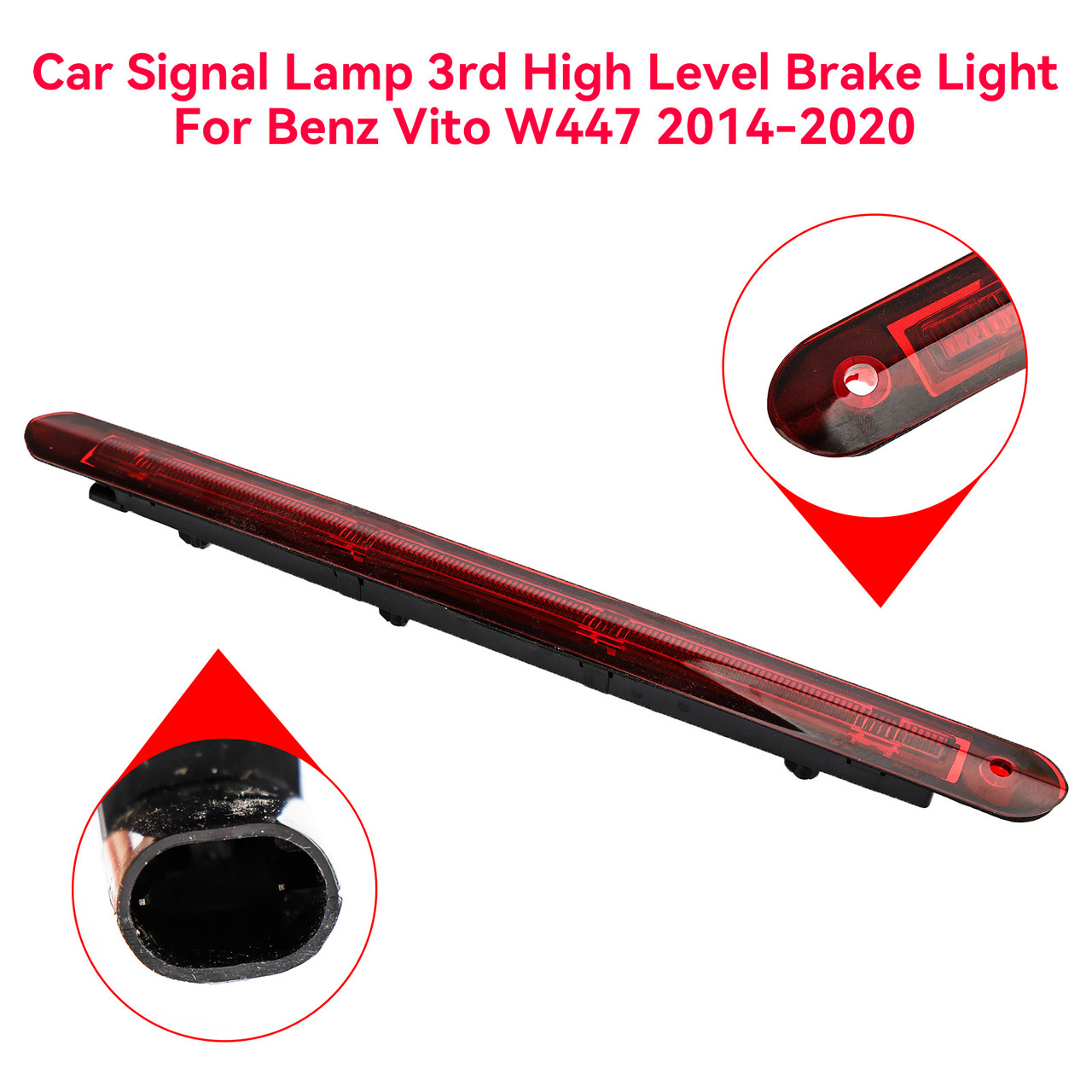 Car Signal Lamp 3rd High Level Brake Light For Benz Vito W447 2014-2020