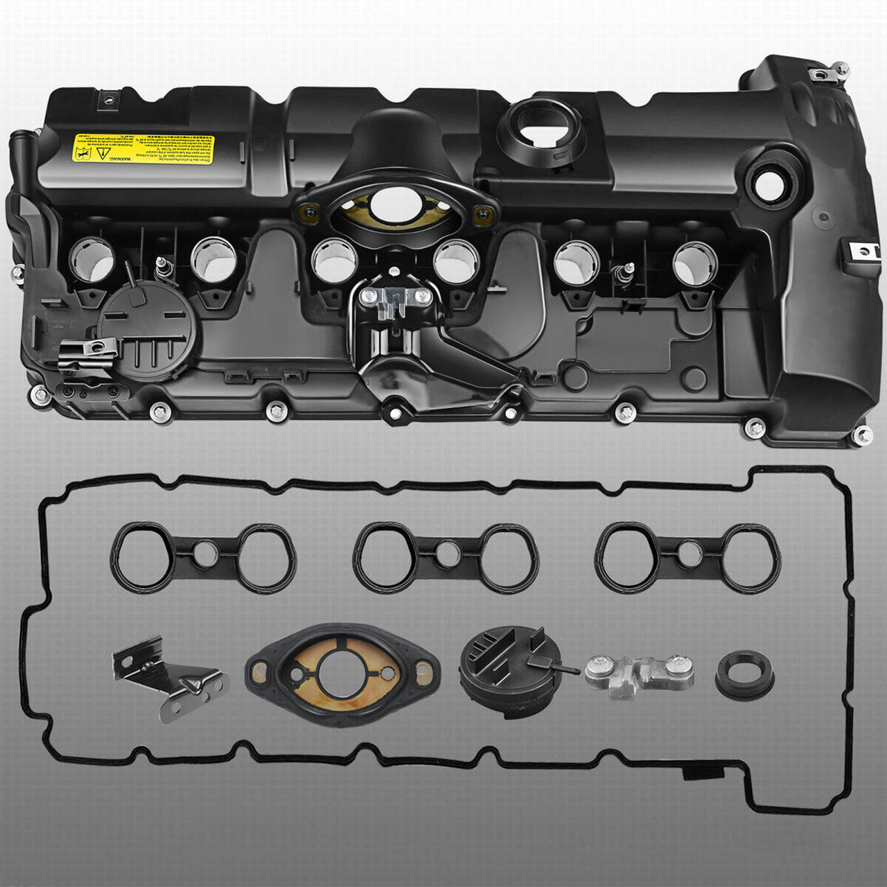 Valve Cover w/ Gasket Bolts 11127552281 For BMW E70 E82 E90 X5 128i 328i 528i