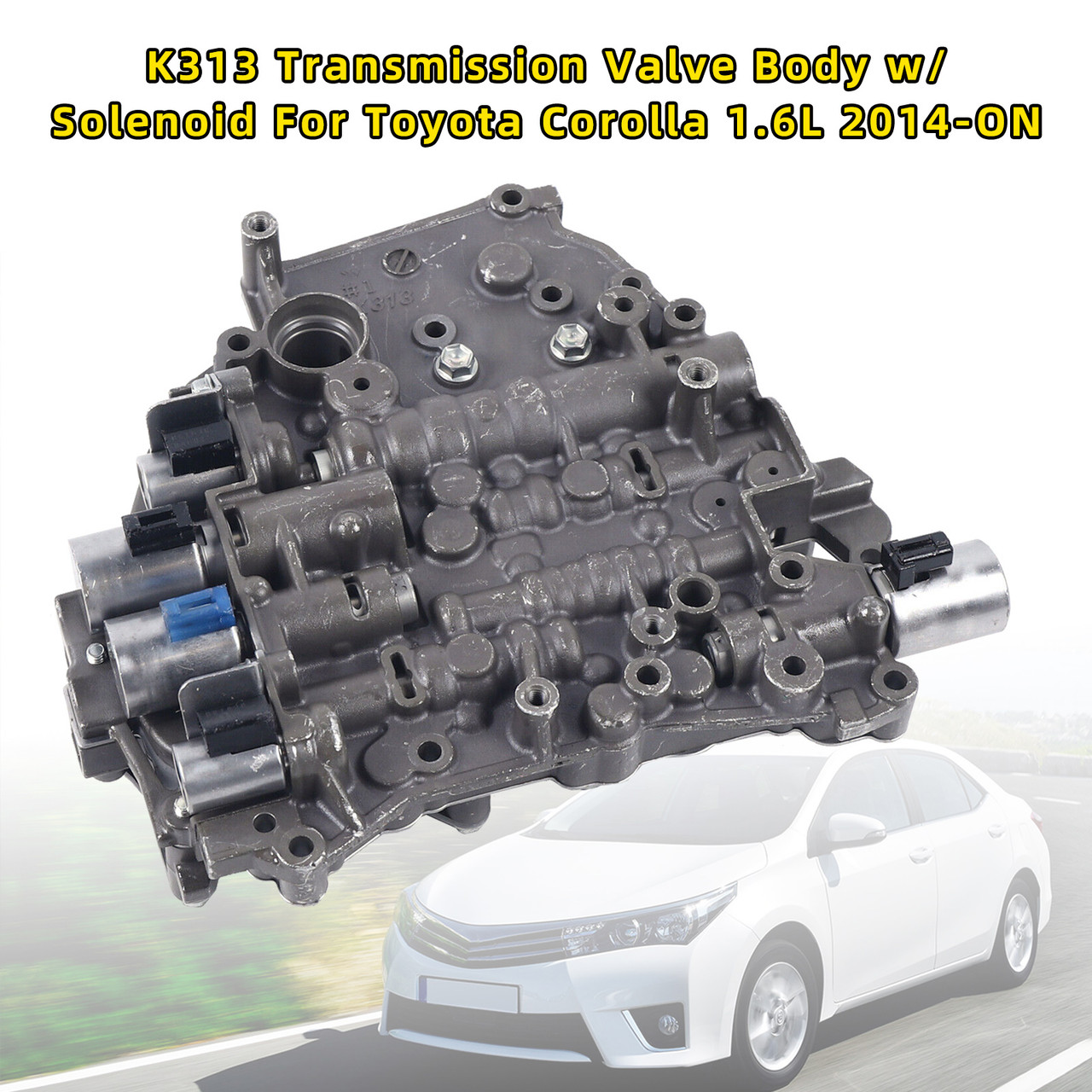 やまは 2014-ON K313 Transmission Valve Body w/ Solenoid For Toyota