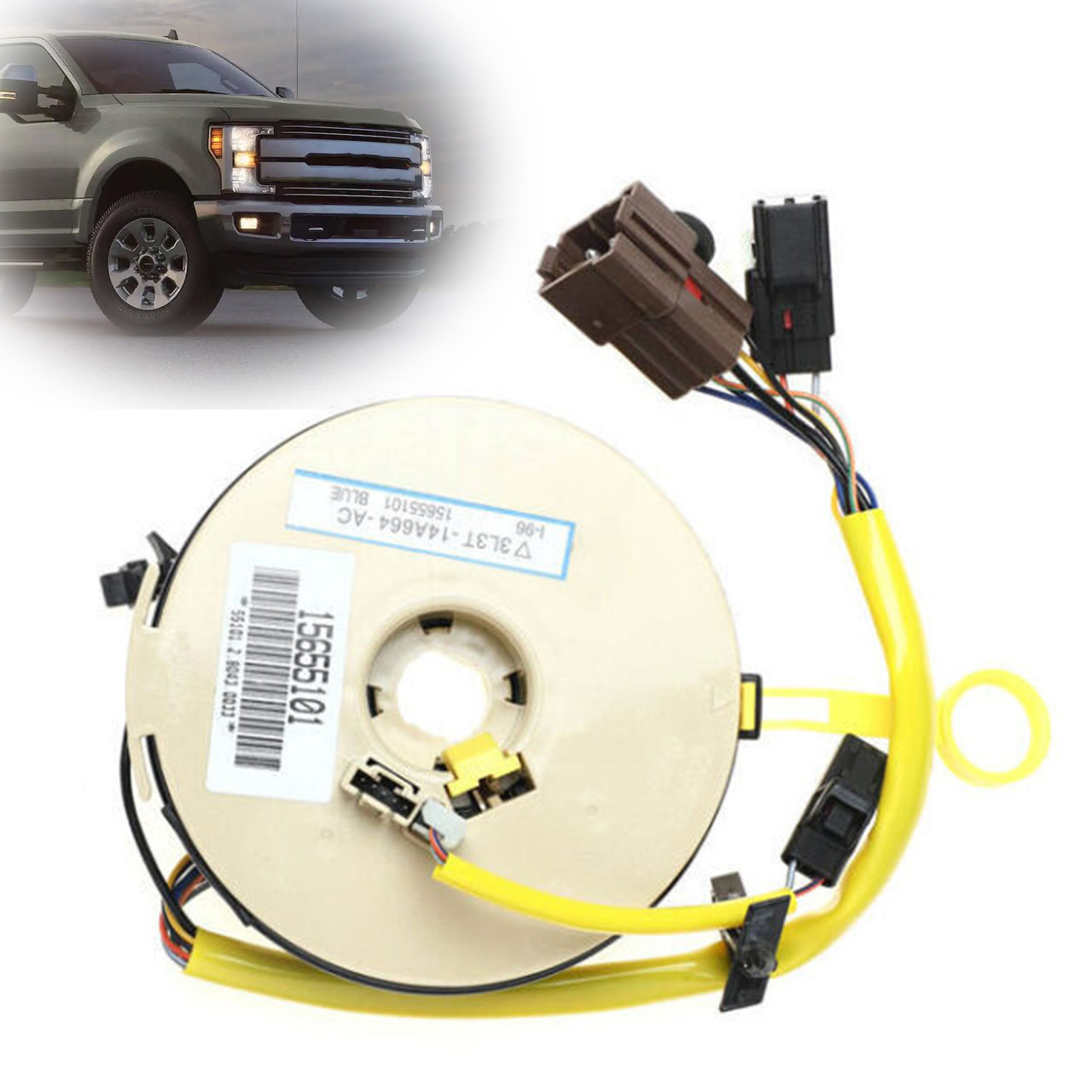 3L3T14A664AC Steering Wheel Clock Spring With Cruise For F150 F250 F350 F550 99-04