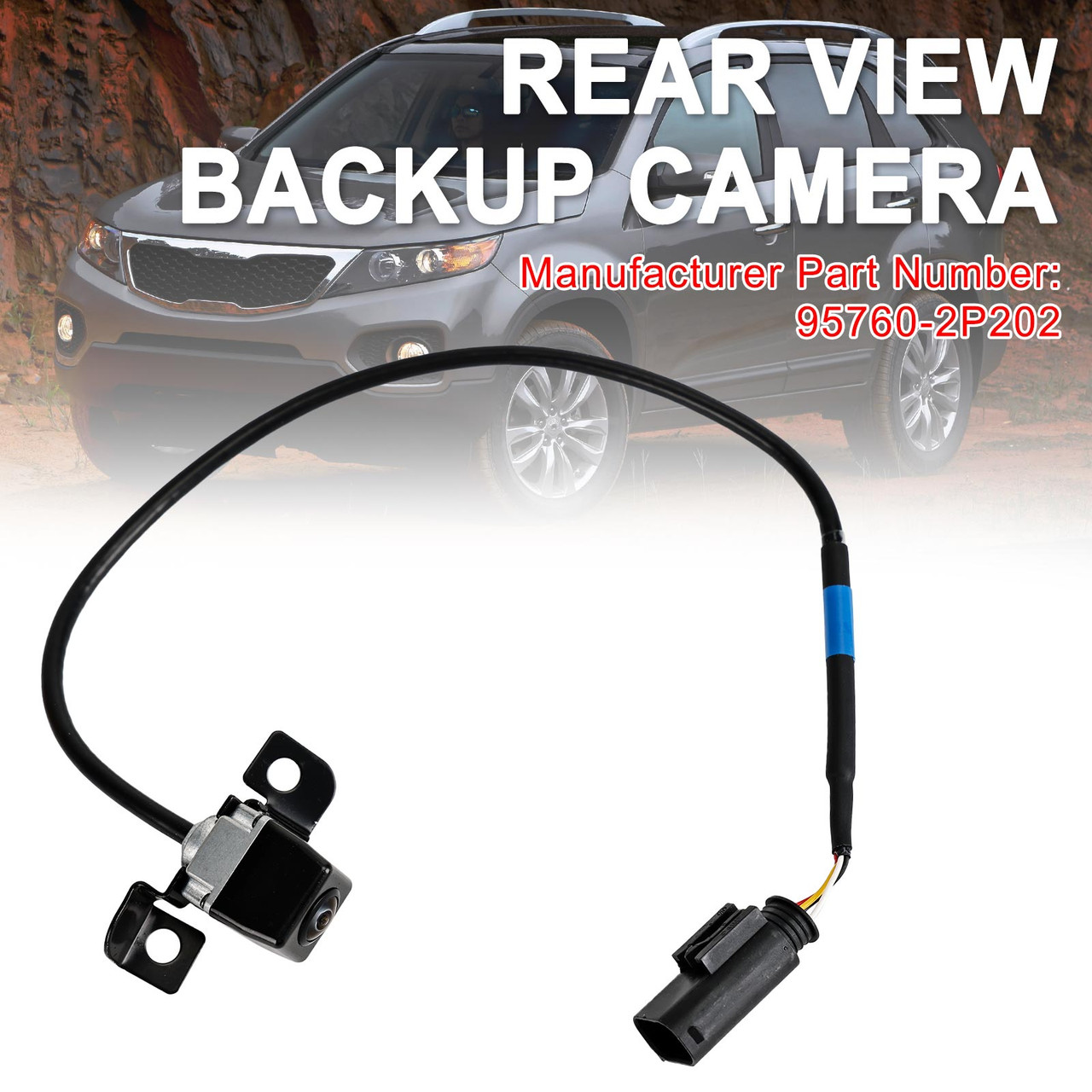 Rear View Backup Camera Reversing Camera 95760-2P202 For Kia Sorento 2009-2013