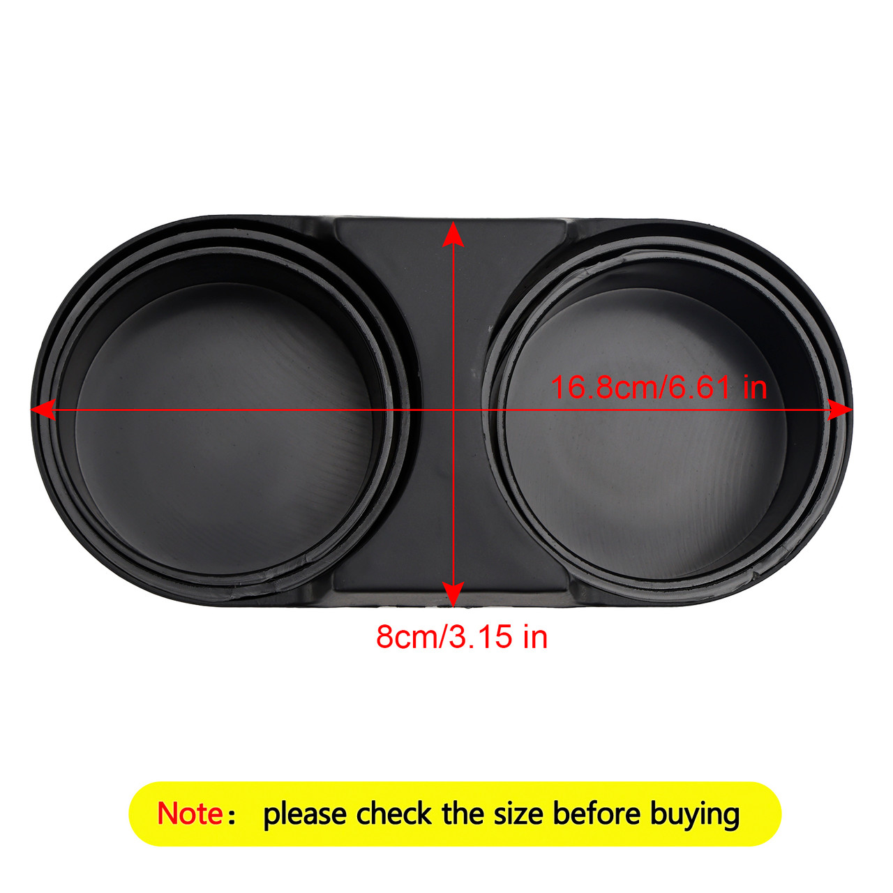 Duel Extendable And Retractable Cup Holder For Chevrolet C7 Corvette 2014-2019