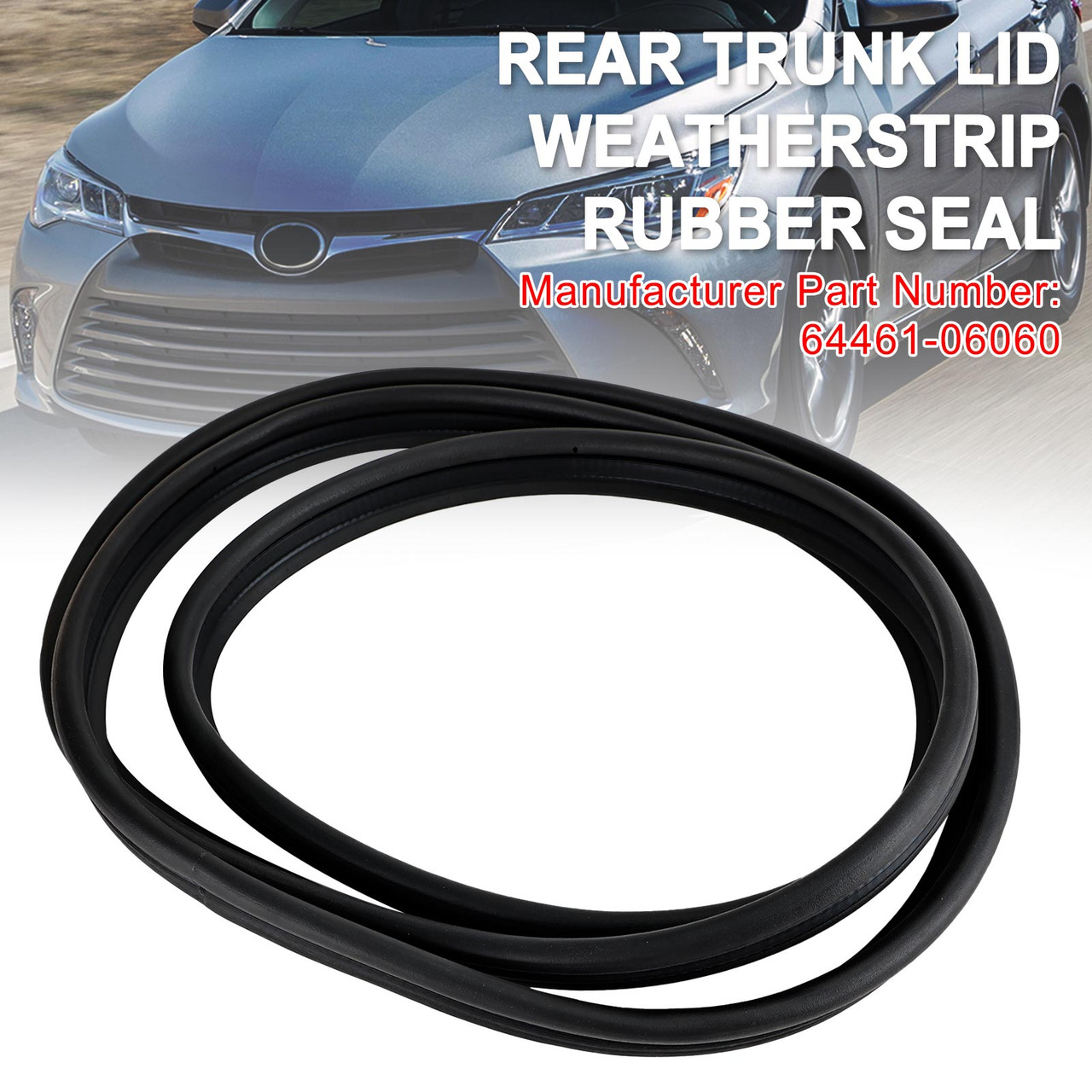 Rear Trunk Lid Weatherstrip Rubber Seal 64461-06060 For Toyota