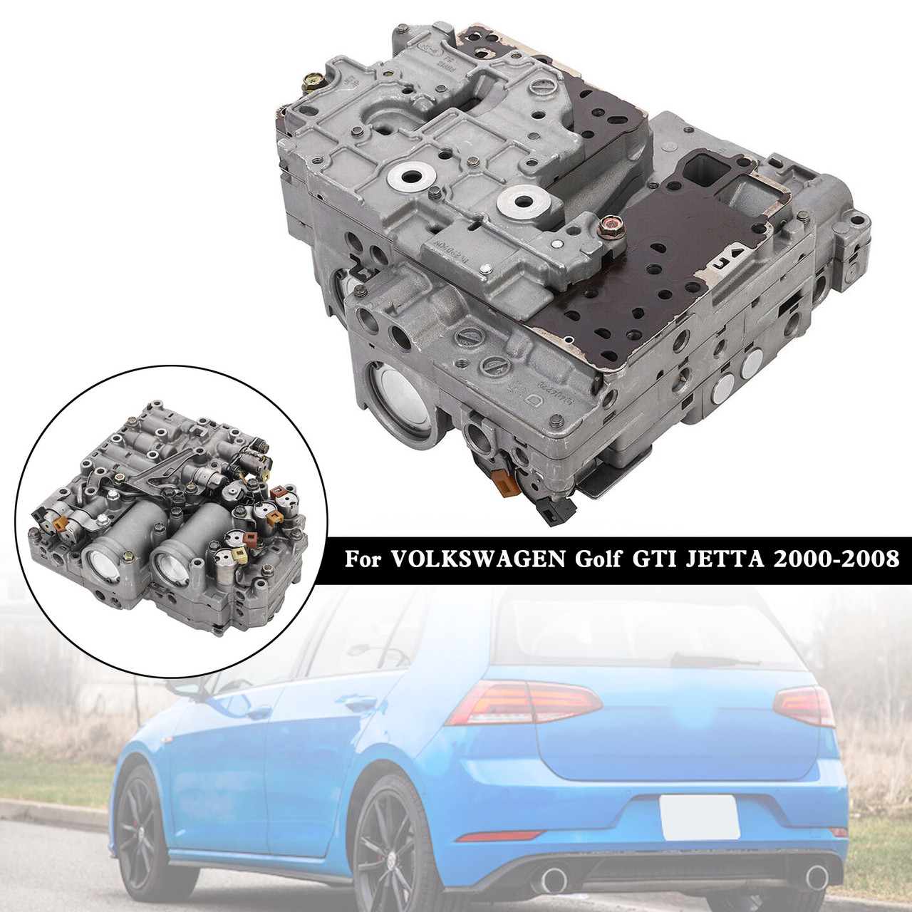 00-07 VOLKSWAGEN GOLF/GTI L4 1.8L 1.9L L5 2.3L 09A JF506E Transmission Valve Body 5 Speed