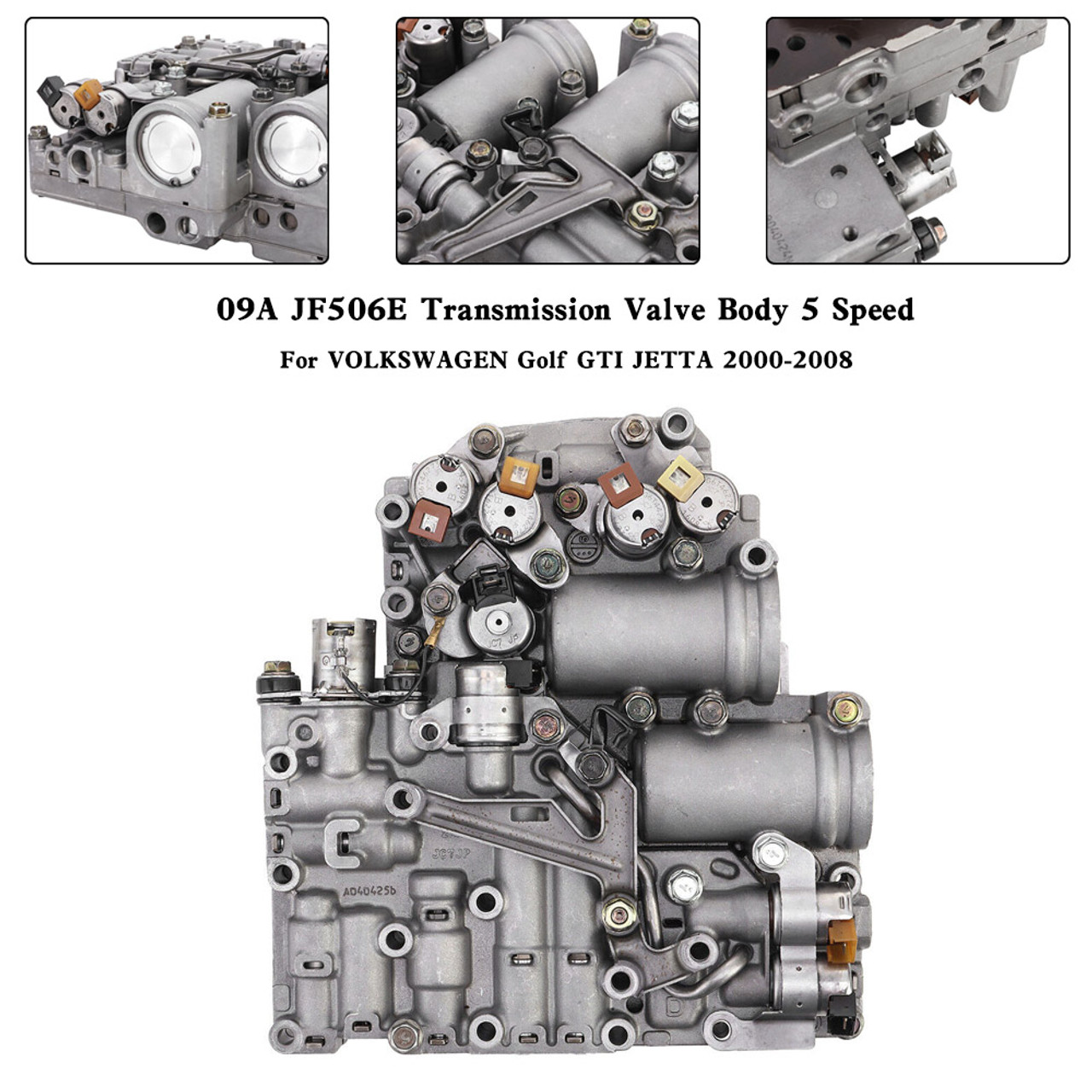 00-07 VOLKSWAGEN GOLF/GTI L4 1.8L 1.9L L5 2.3L 09A JF506E Transmission Valve Body 5 Speed