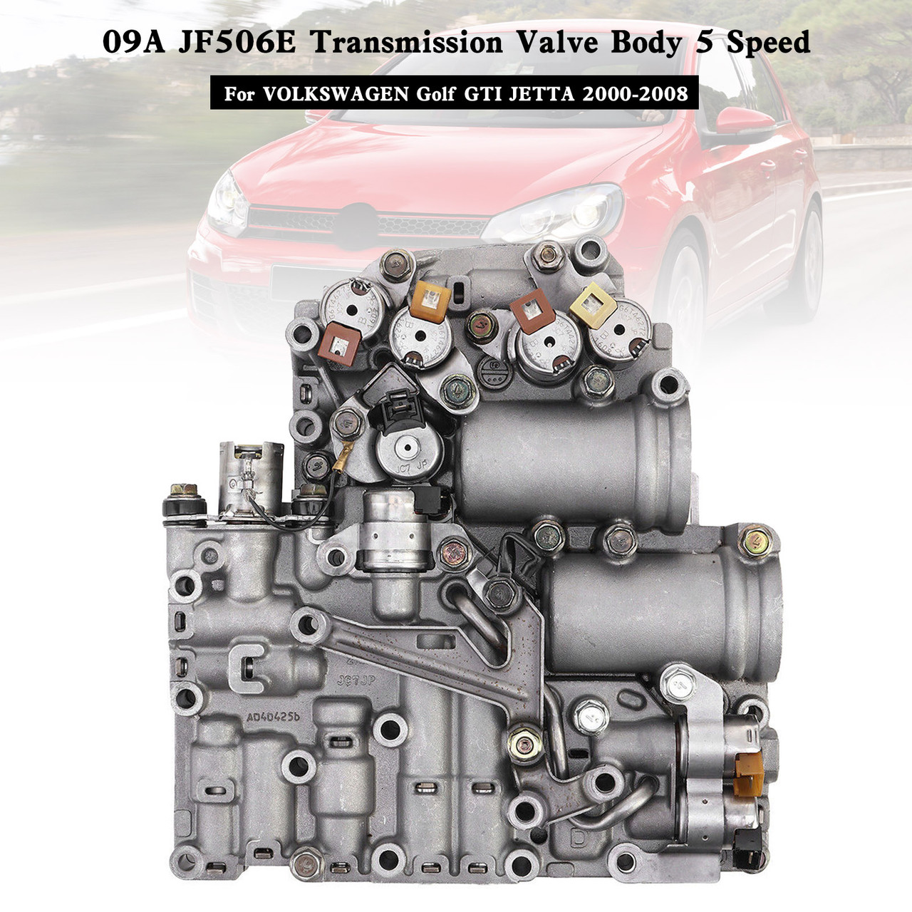02-03 VOLKSWAGEN JETTA  L4 1.8L V6 2.8L 09A JF506E Transmission Valve Body 5 Speed