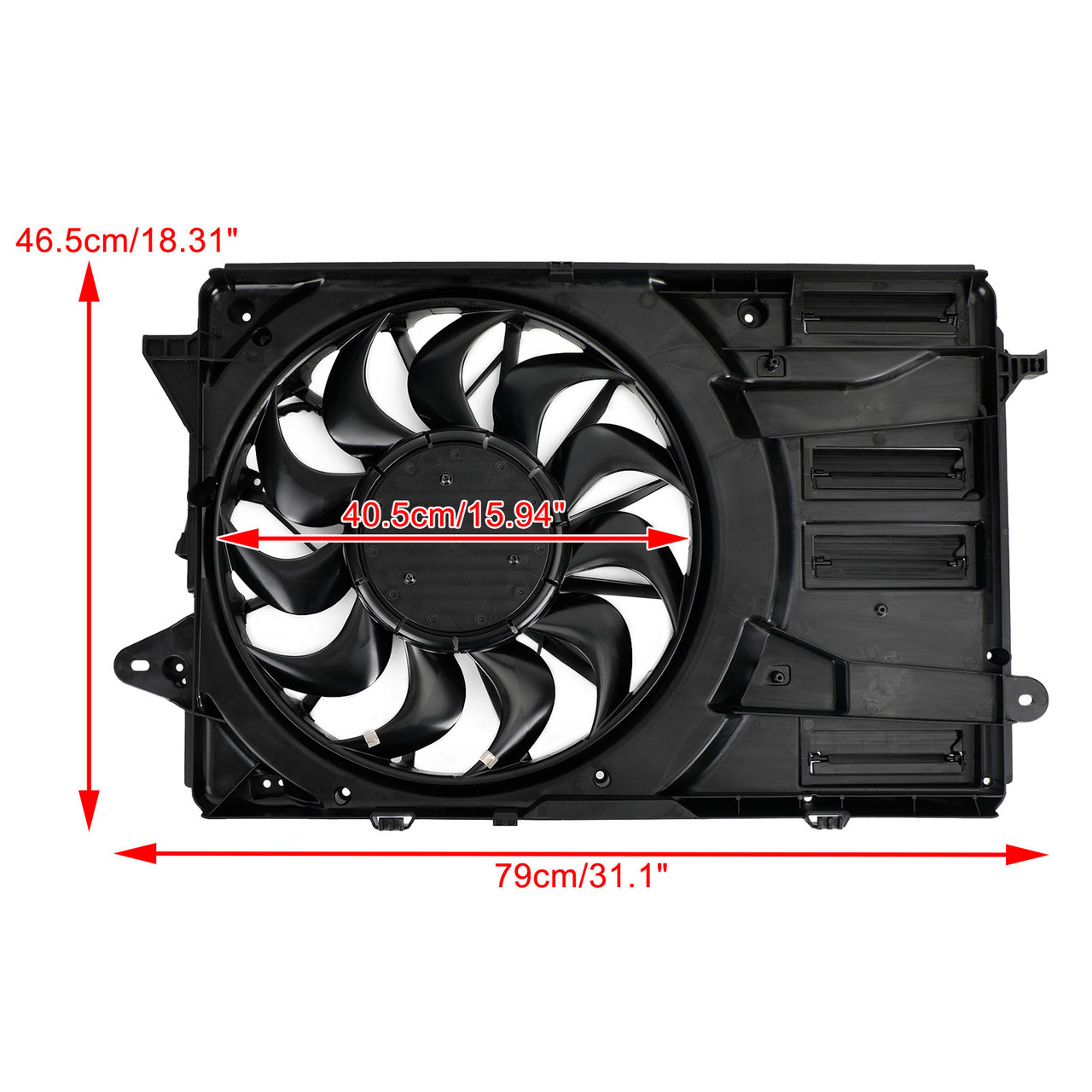 2016-2020 Chevrolet Malibu Engine Cooling Fan Assembly