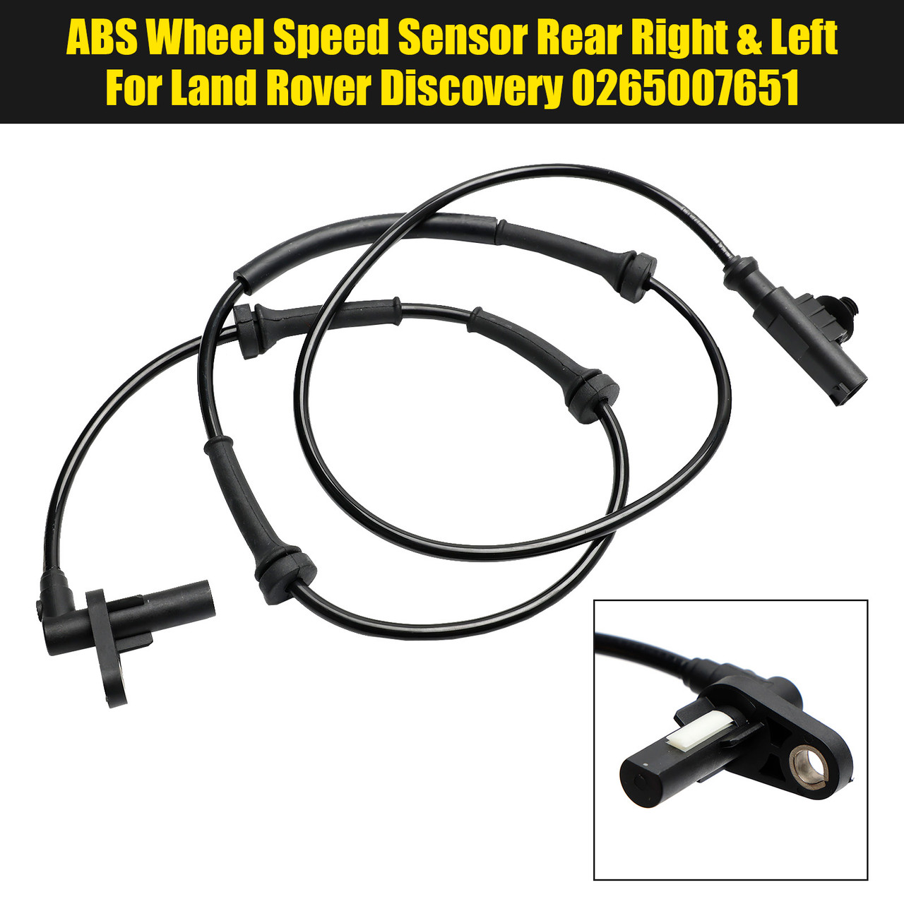 ABS Wheel Speed Sensor Rear Right & Left For Land Rover Discovery 0265007651