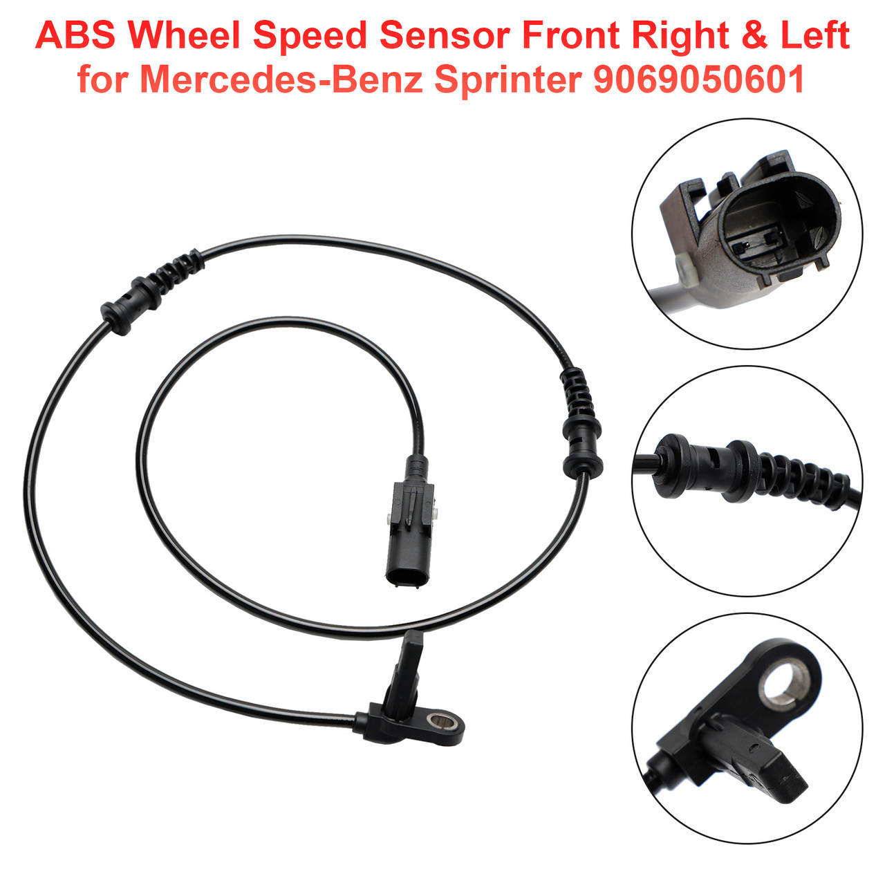 ABS Wheel Speed Sensor Front Right & Left for Mercedes-Benz Sprinter 9069050601